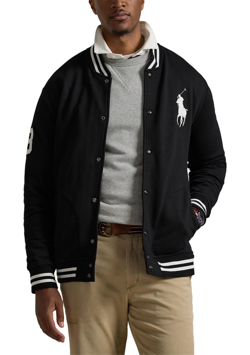 Big & Tall Big Pony Fleece Baseball Jacket