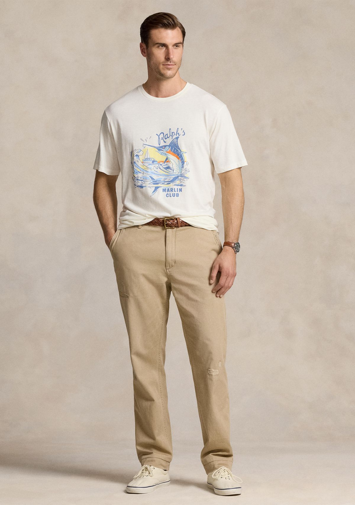 Big & Tall Slub Jersey Graphic T-Shirt