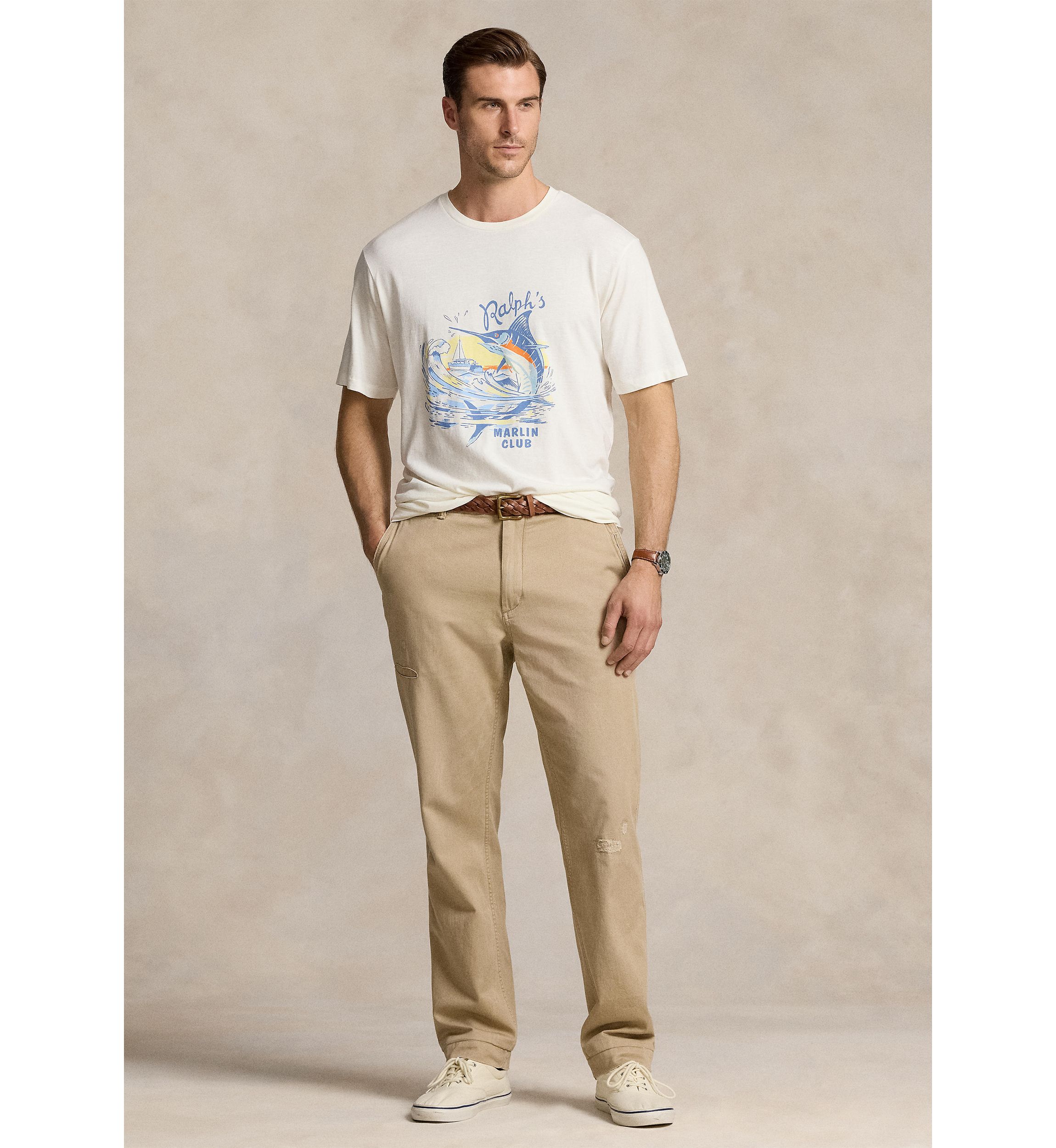Big & Tall Slub Jersey Graphic T-Shirt