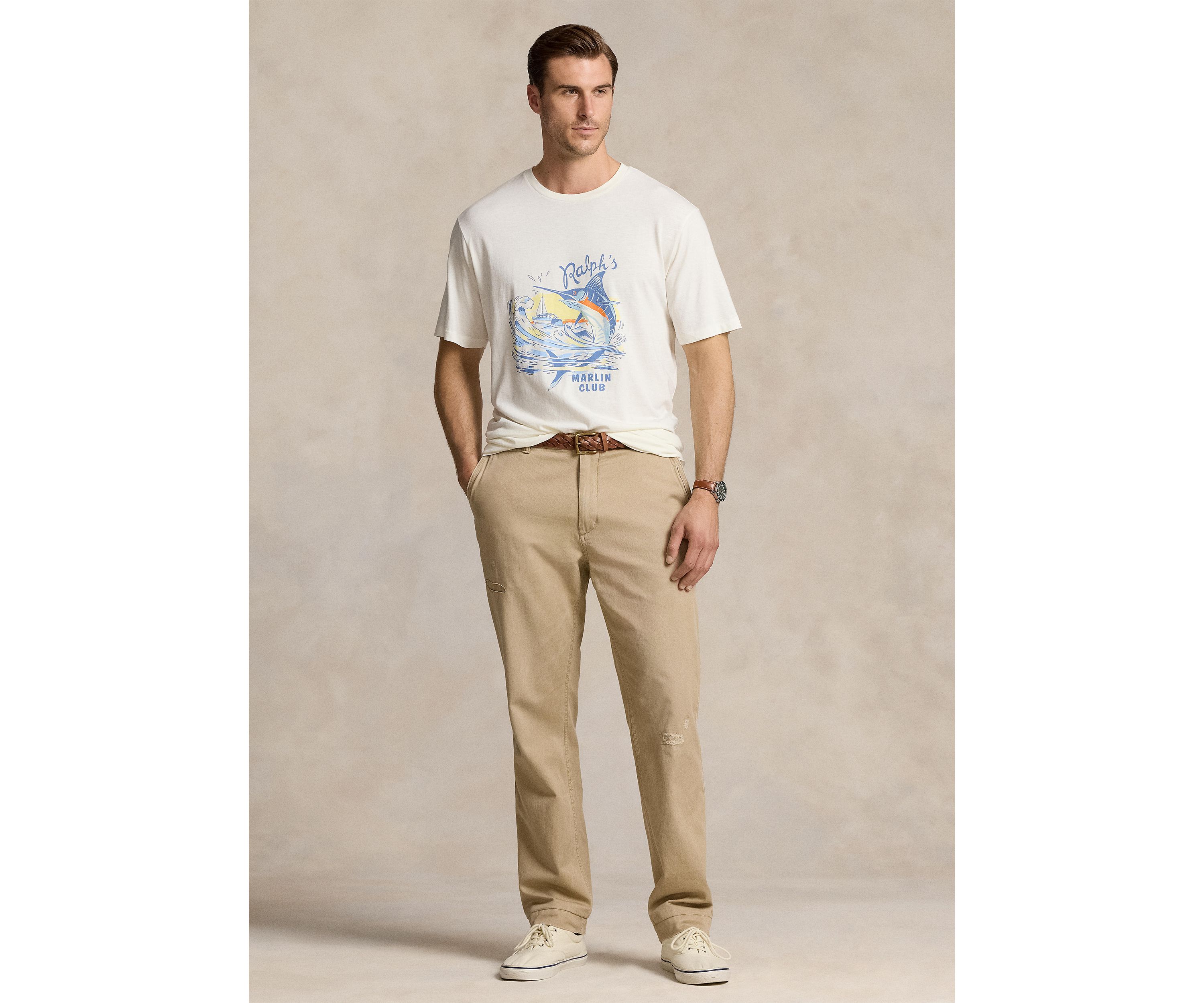 Big & Tall Slub Jersey Graphic T-Shirt