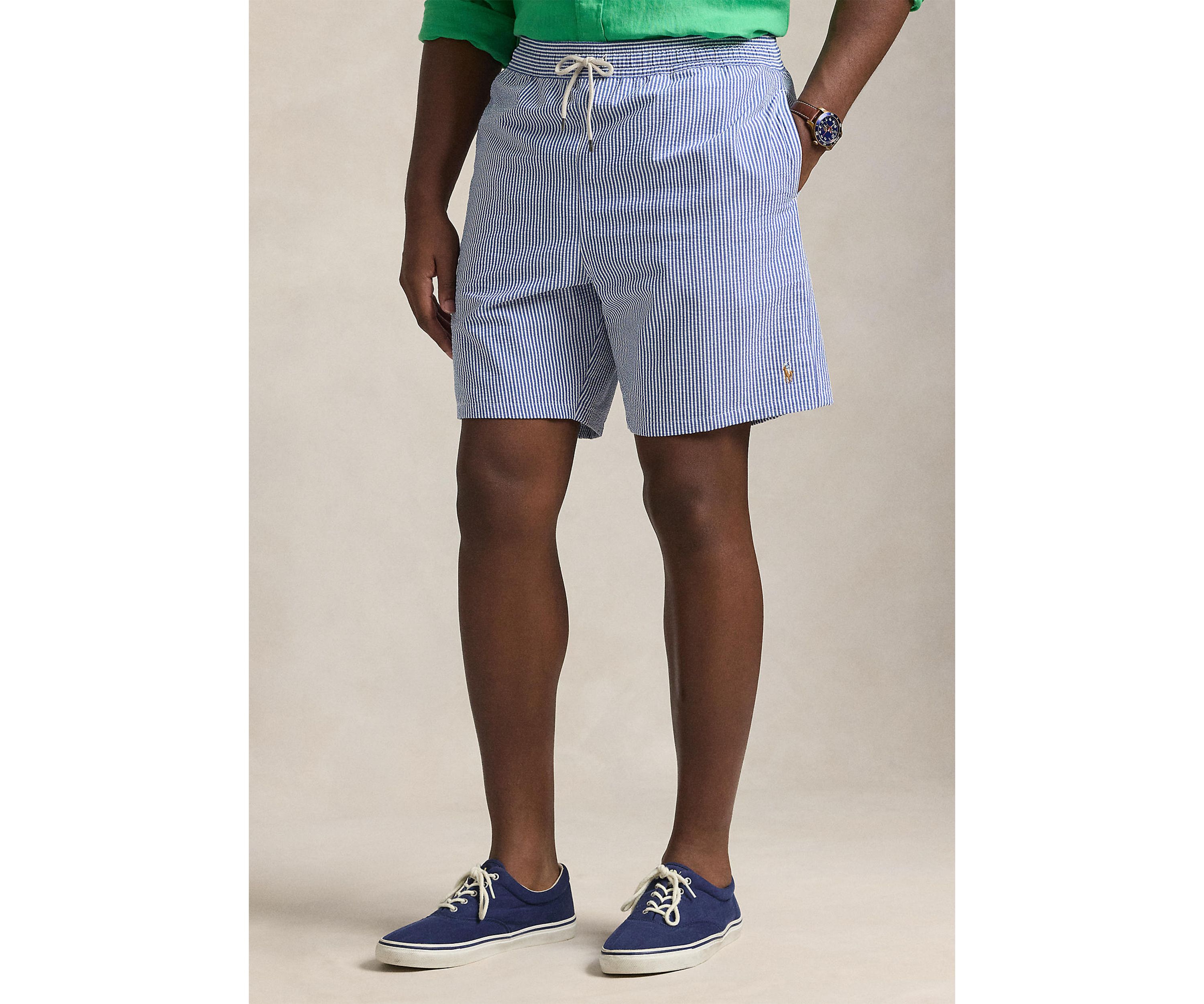 Big & Tall Printed Swim Trunks