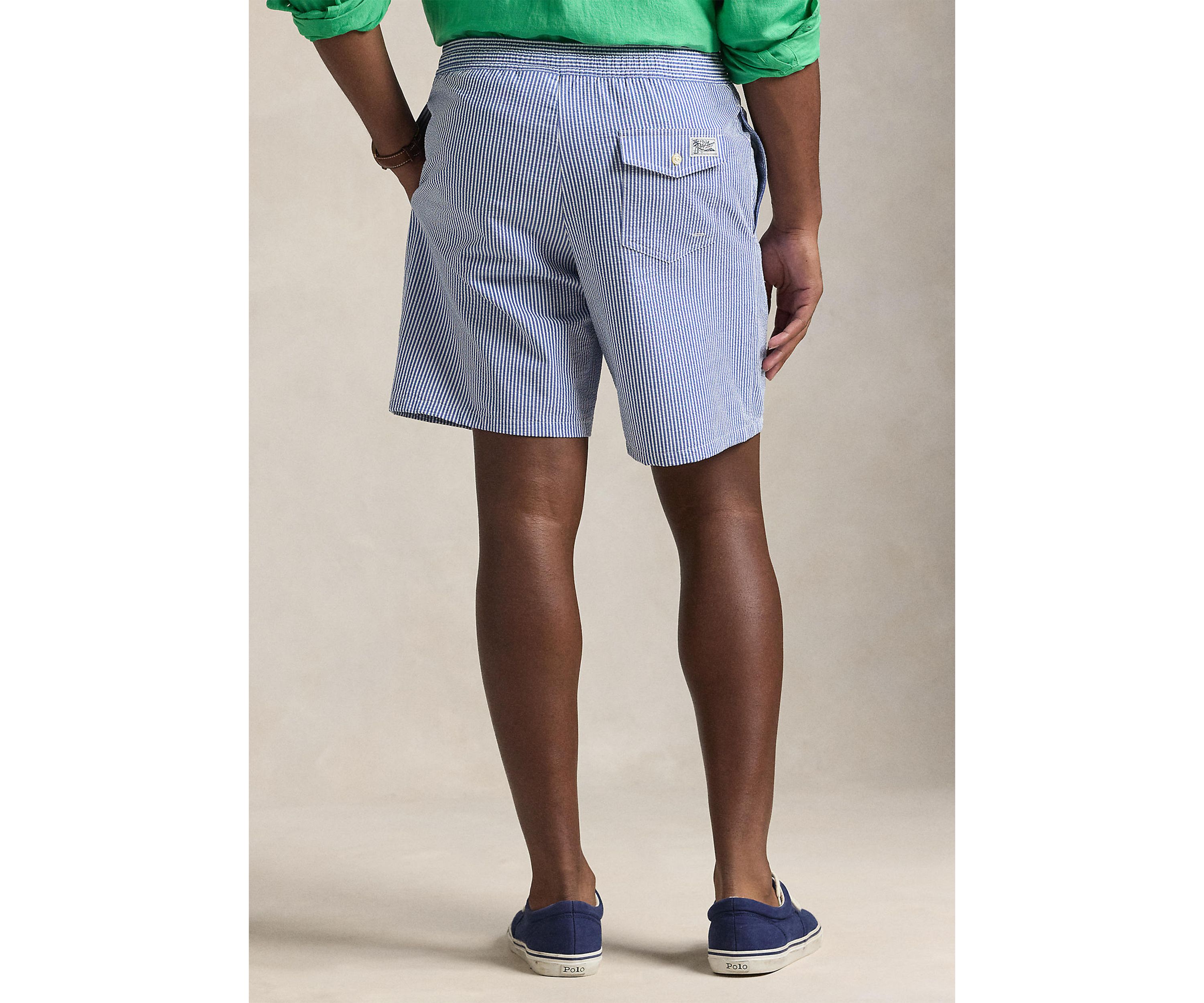 Big & Tall Printed Swim Trunks