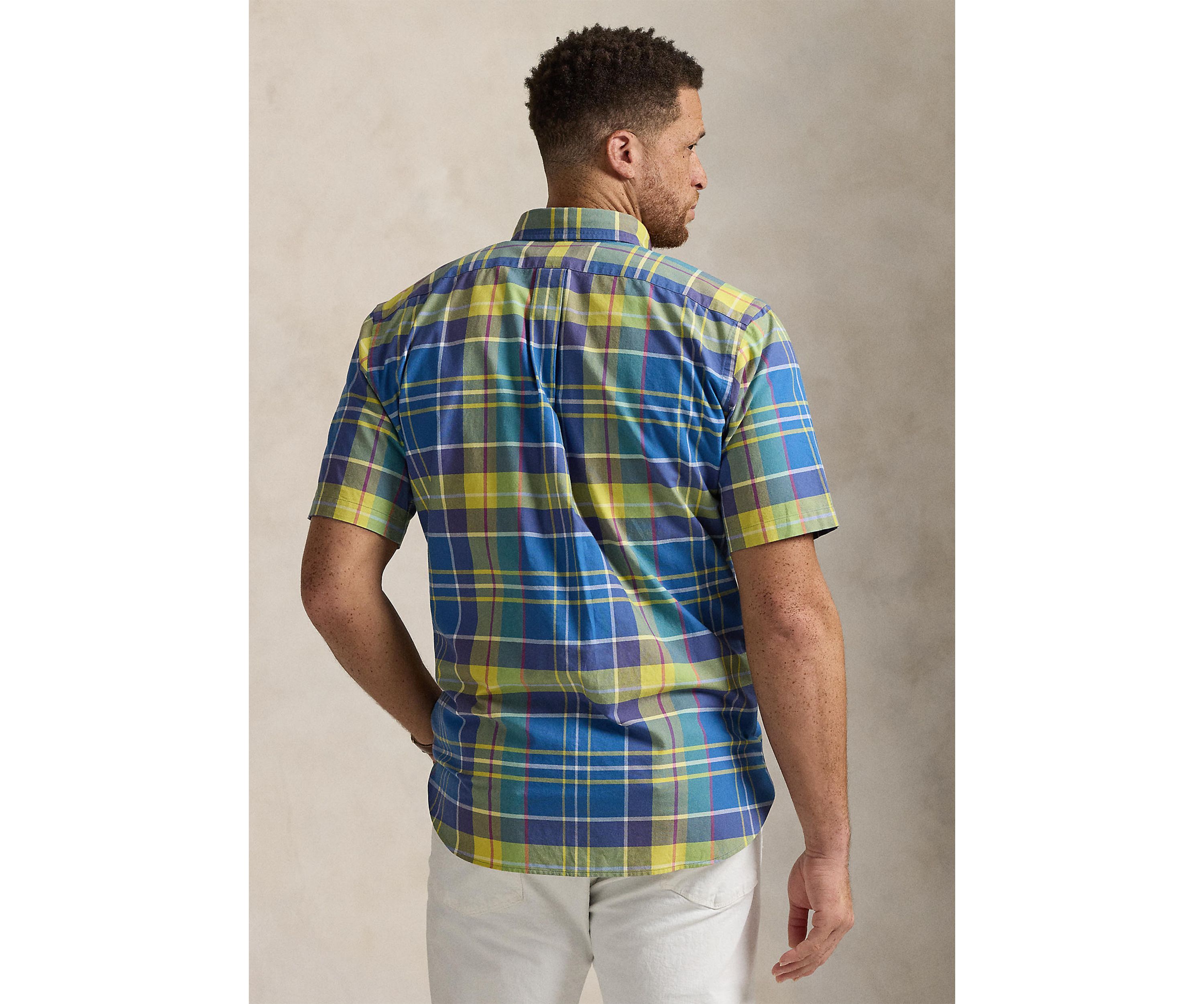 Big & Tall Plaid Oxford Shirt