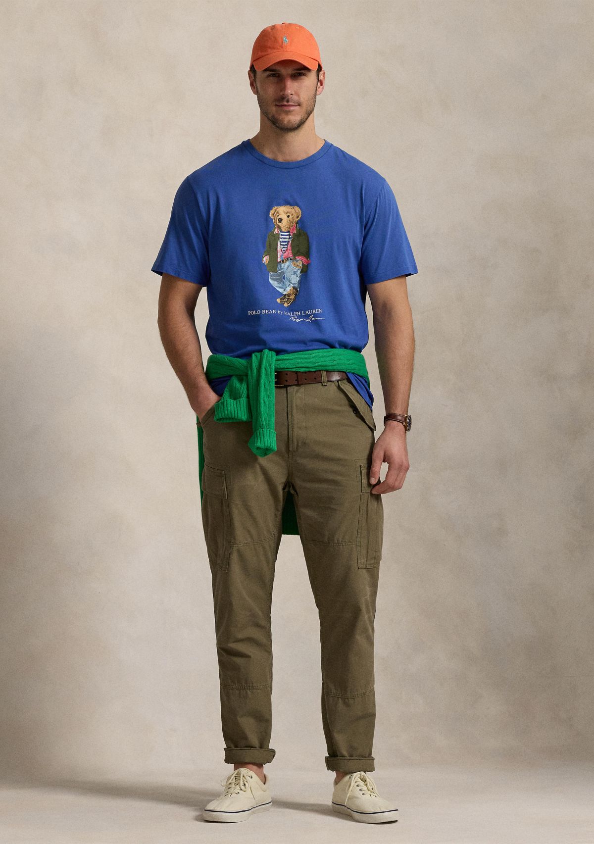 Big & Tall Polo Bear Tie Dye Graphic T-Shirt