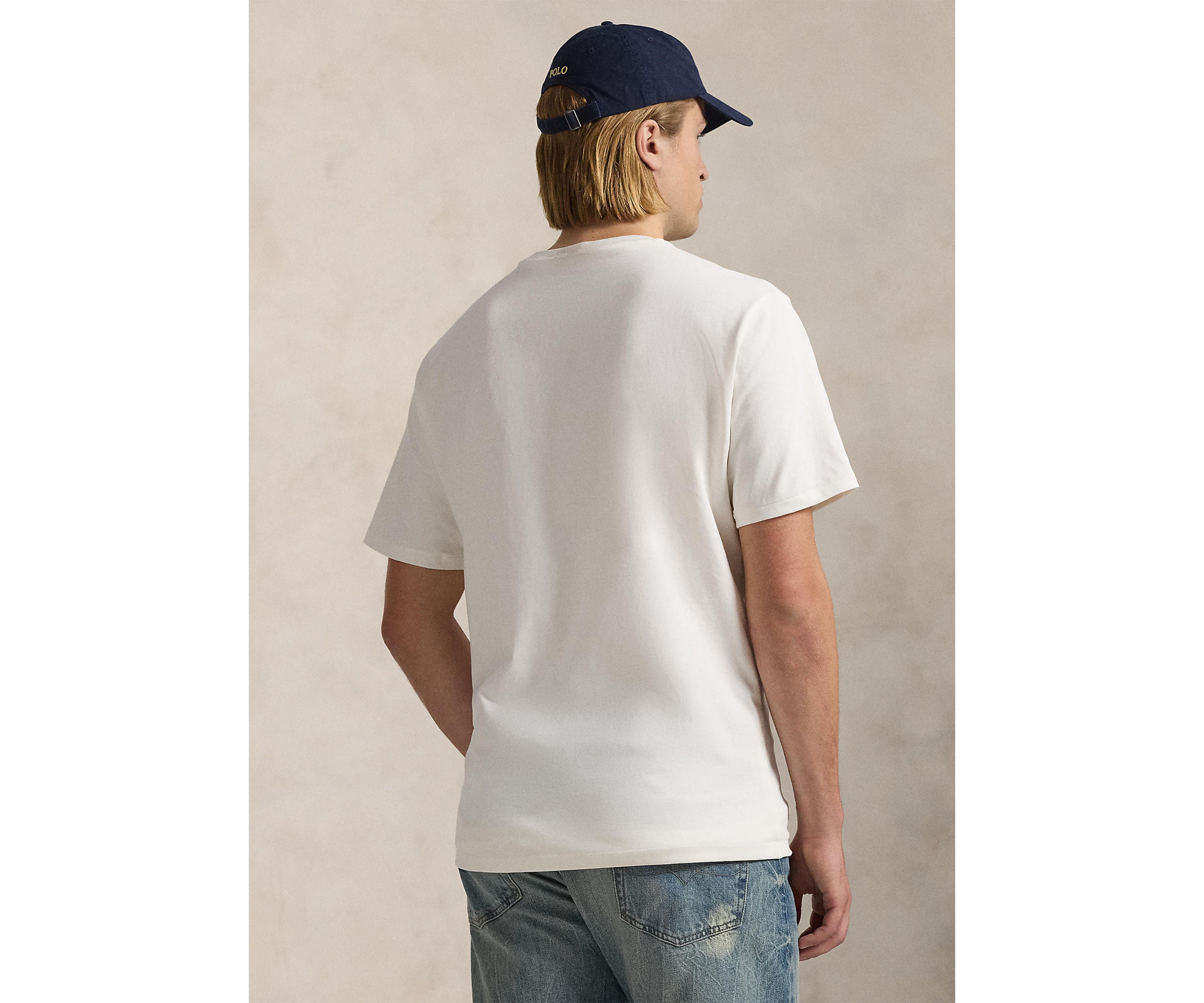Big & Tall Embroidered Jersey T-Shirt