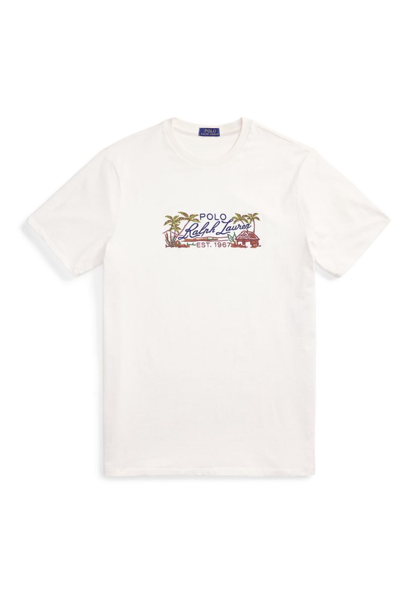 Big & Tall Embroidered Jersey T-Shirt