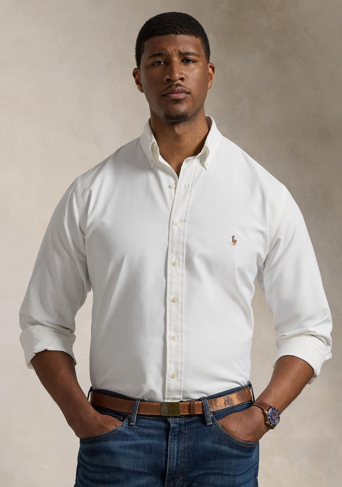 Big & Tall Performance Oxford Shirt