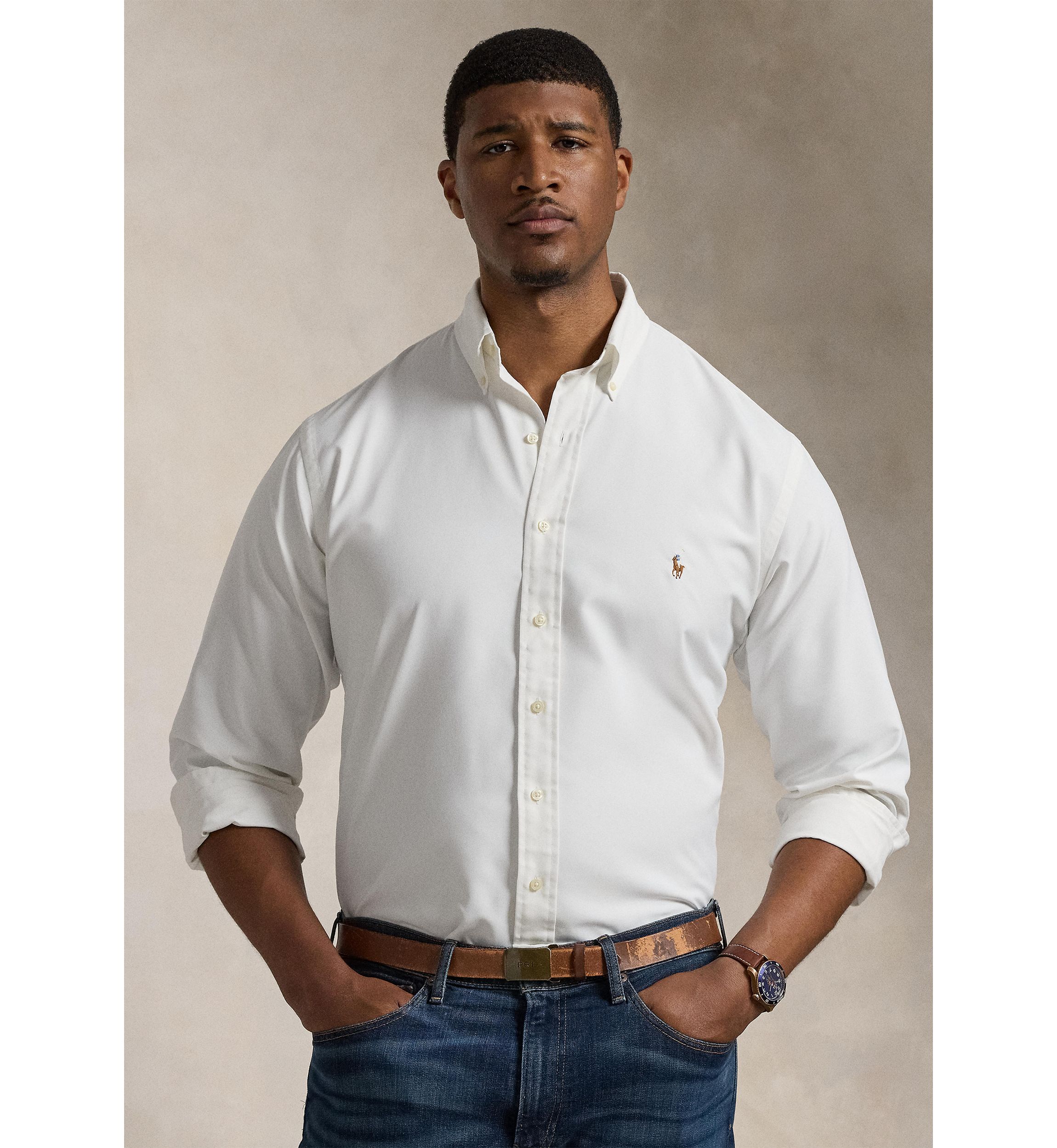 Big & Tall Performance Oxford Shirt
