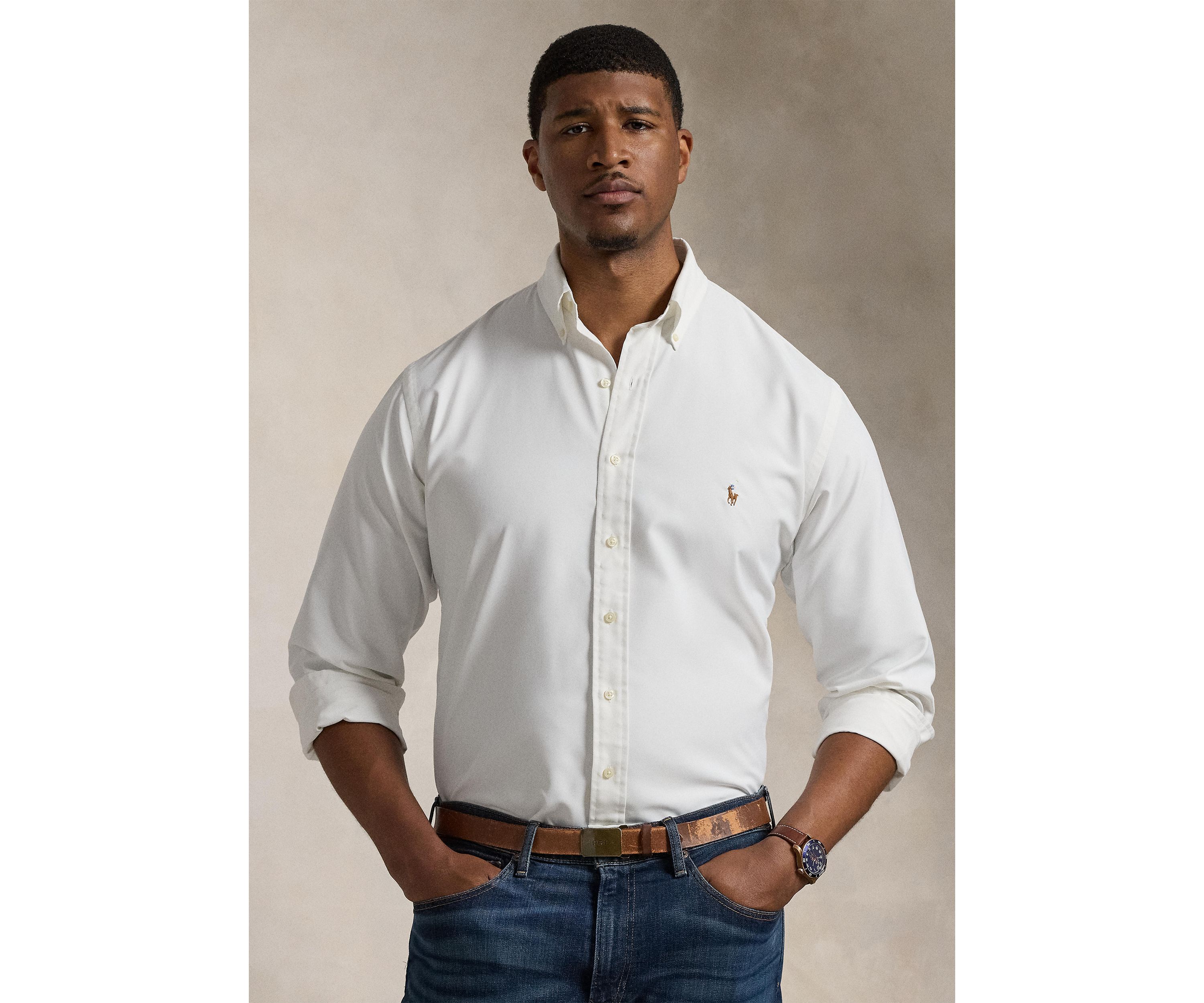 Big & Tall Performance Oxford Shirt