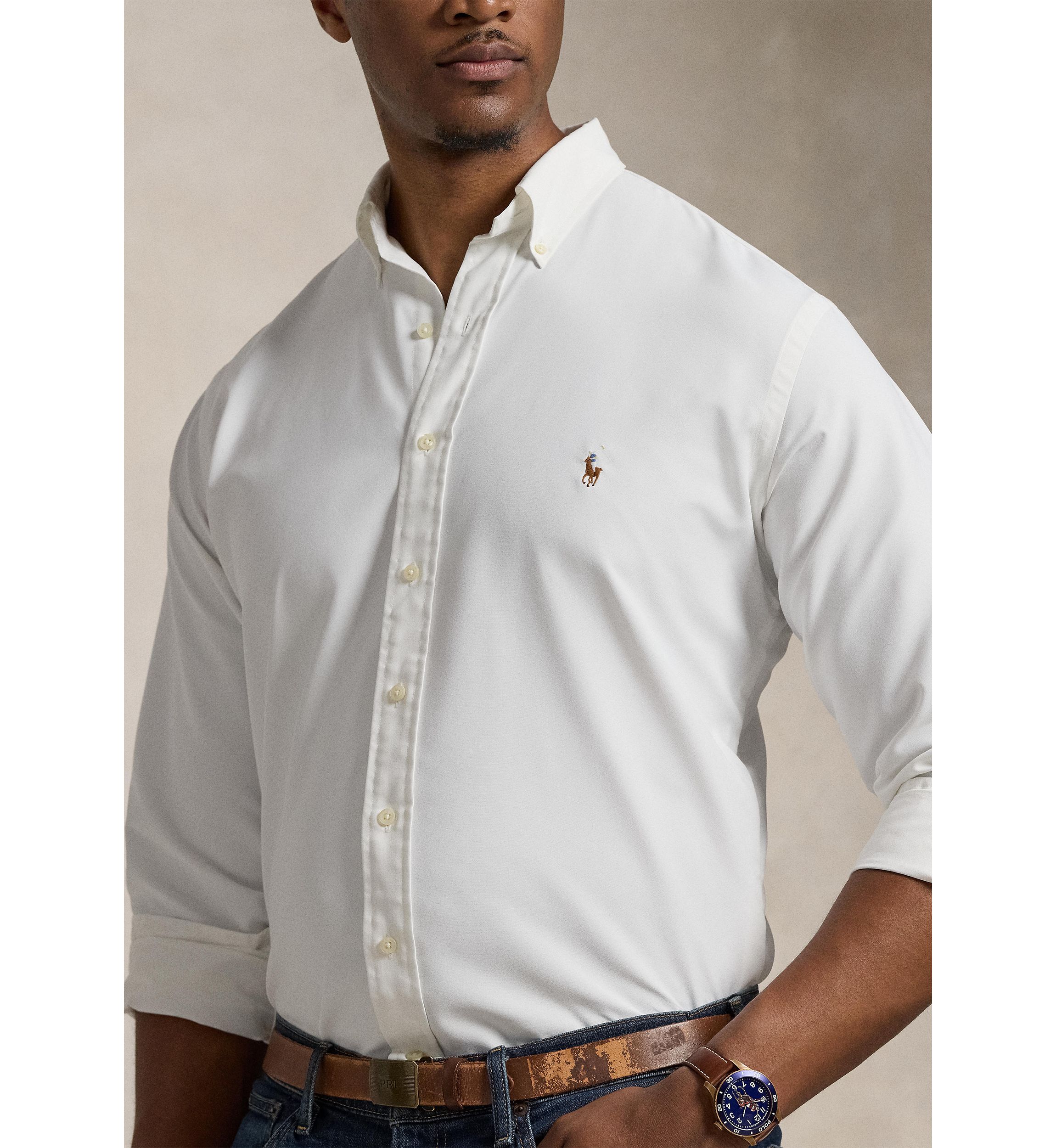 Big & Tall Performance Oxford Shirt