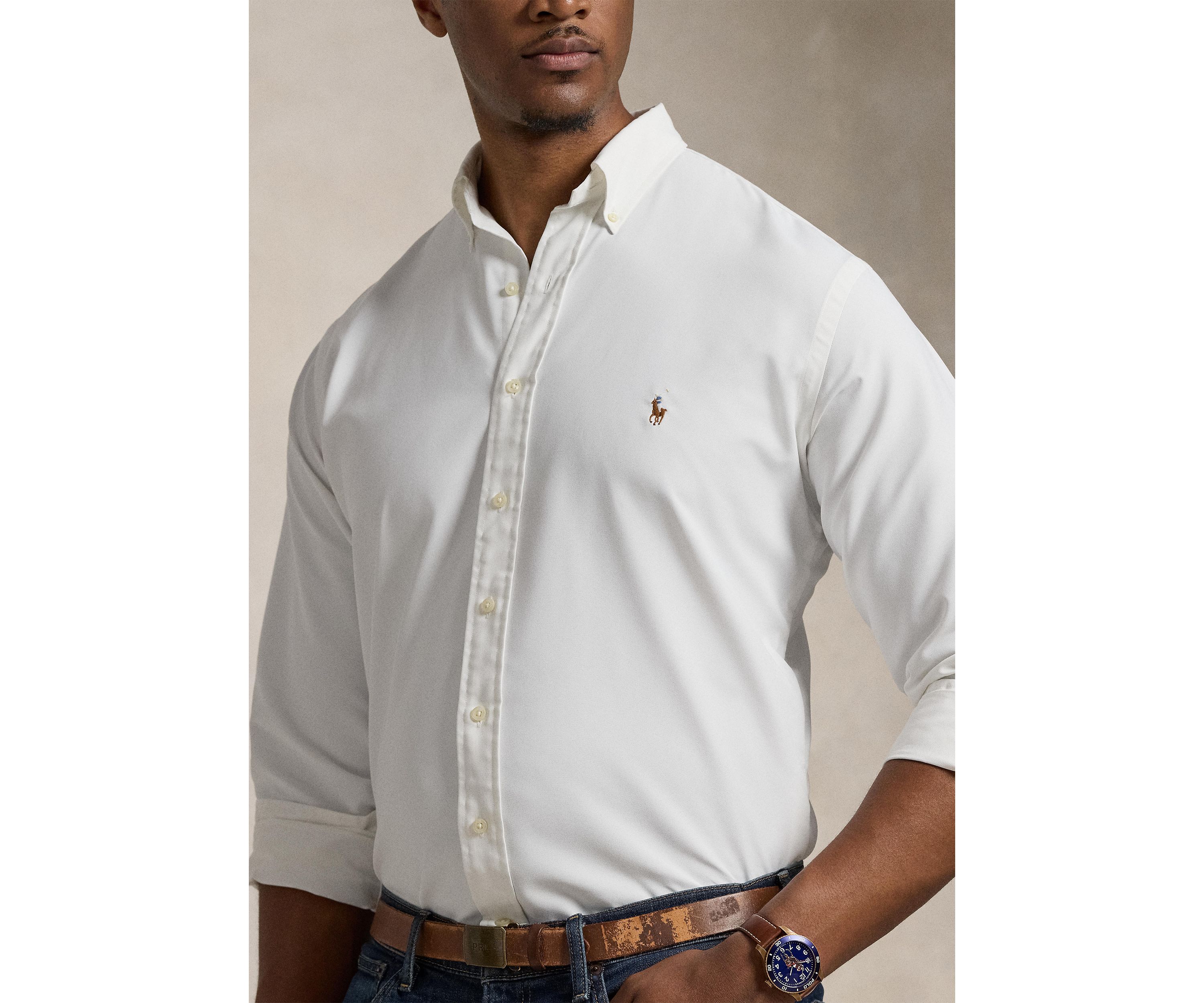 Big & Tall Performance Oxford Shirt