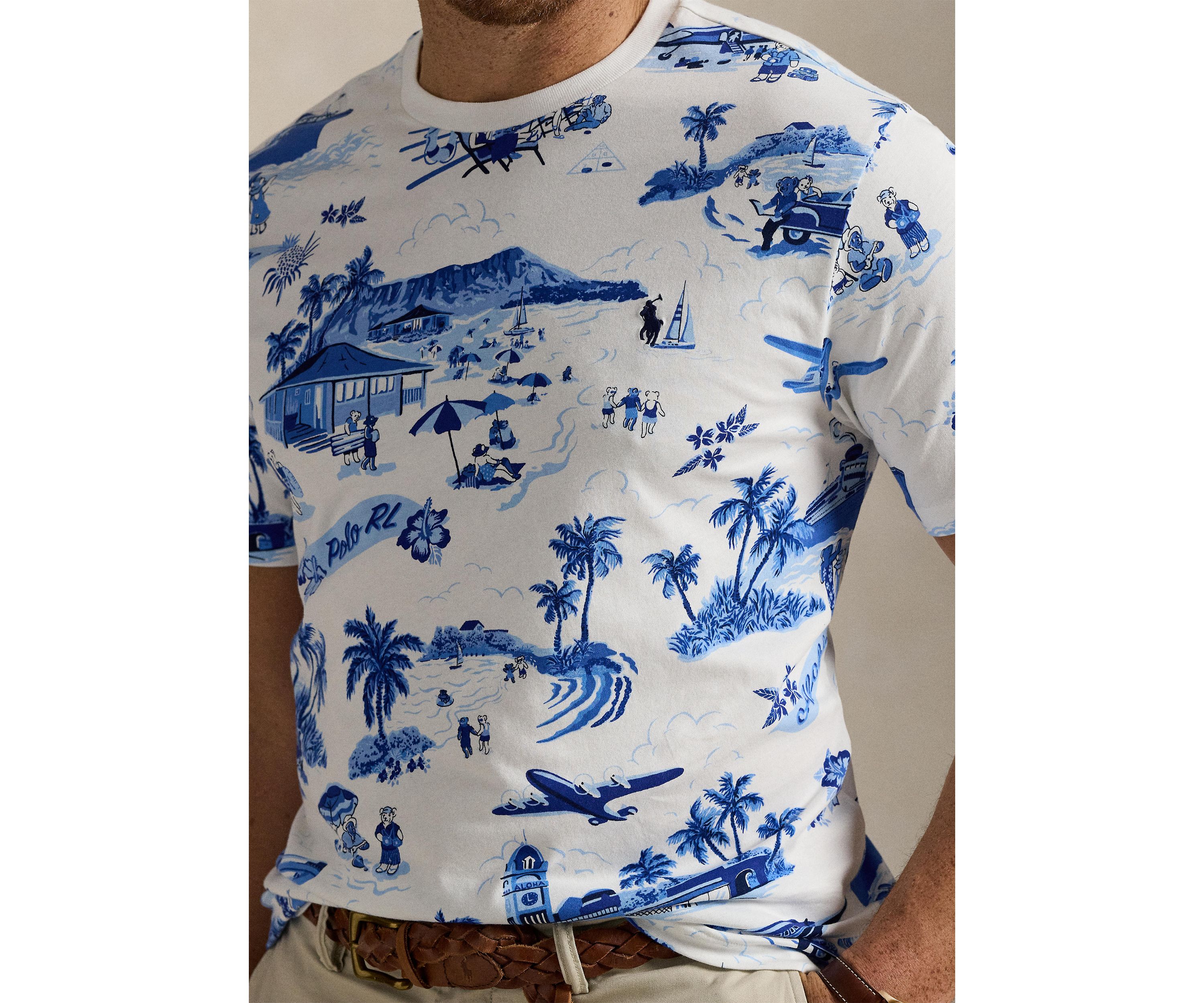 Big & Tall Polo Bear Jersey T-Shirt
