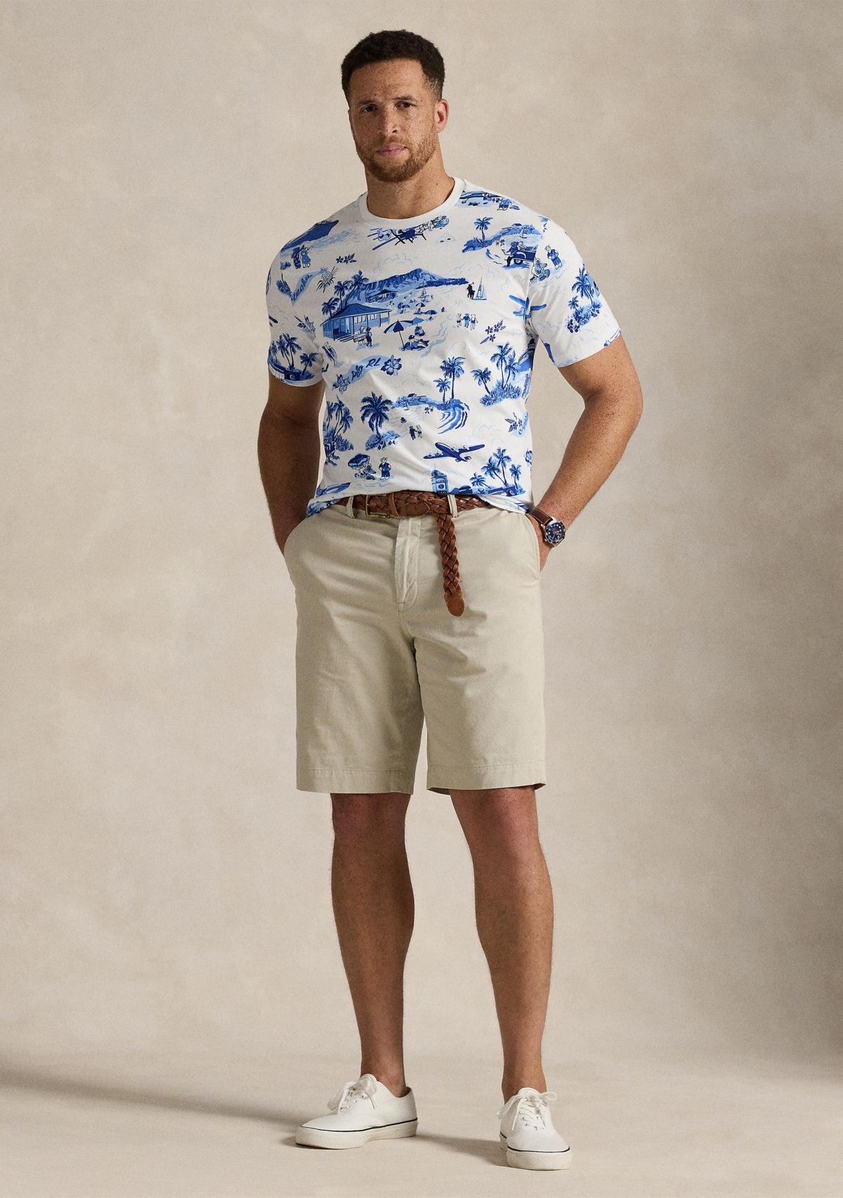 Big & Tall Polo Bear Jersey T-Shirt