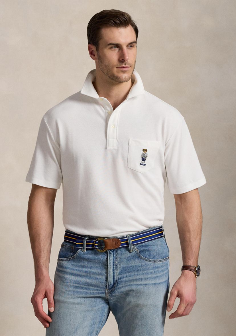Big & Tall Polo Bear Mesh Polo Shirt