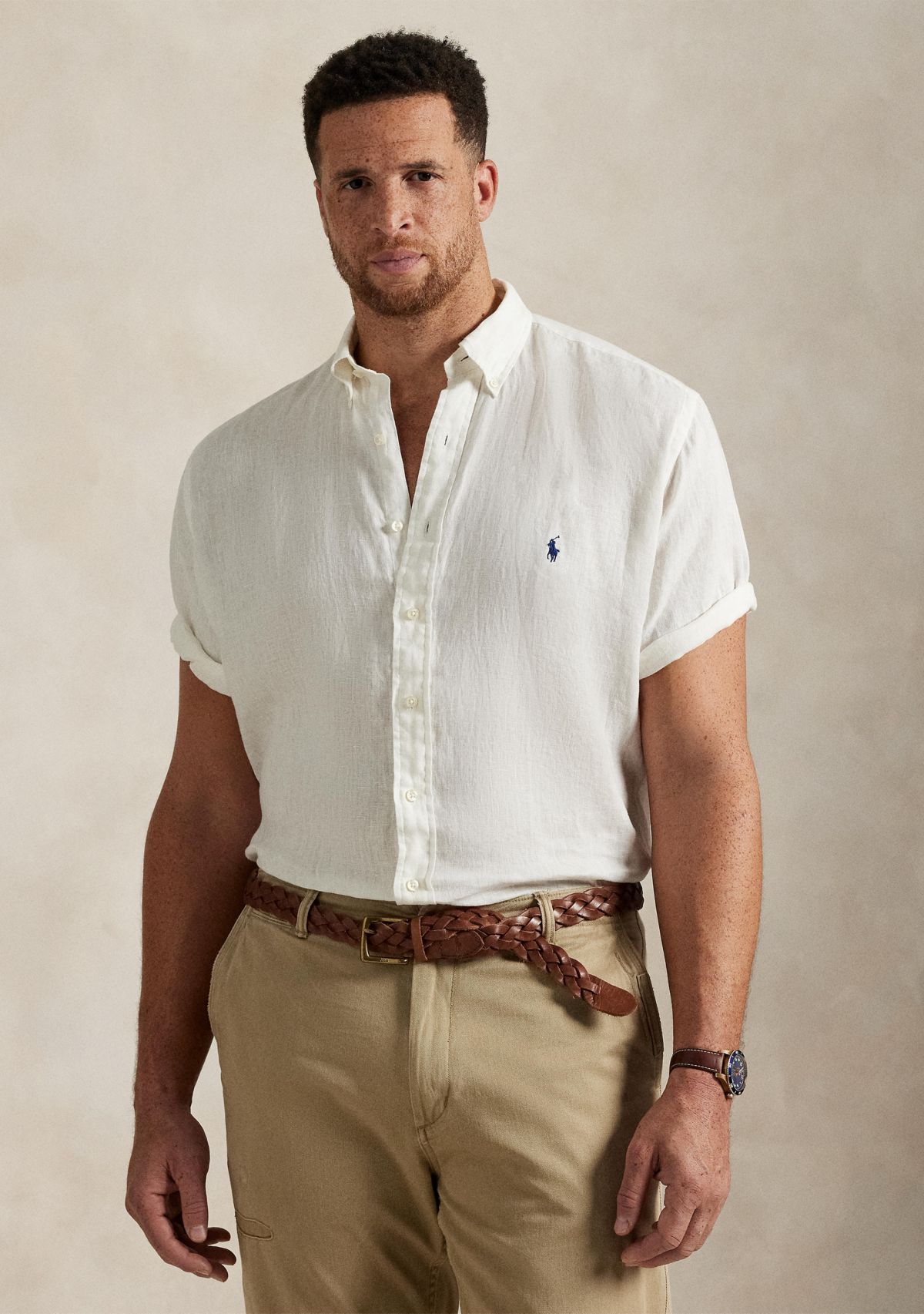 Big & Tall Linen Shirt