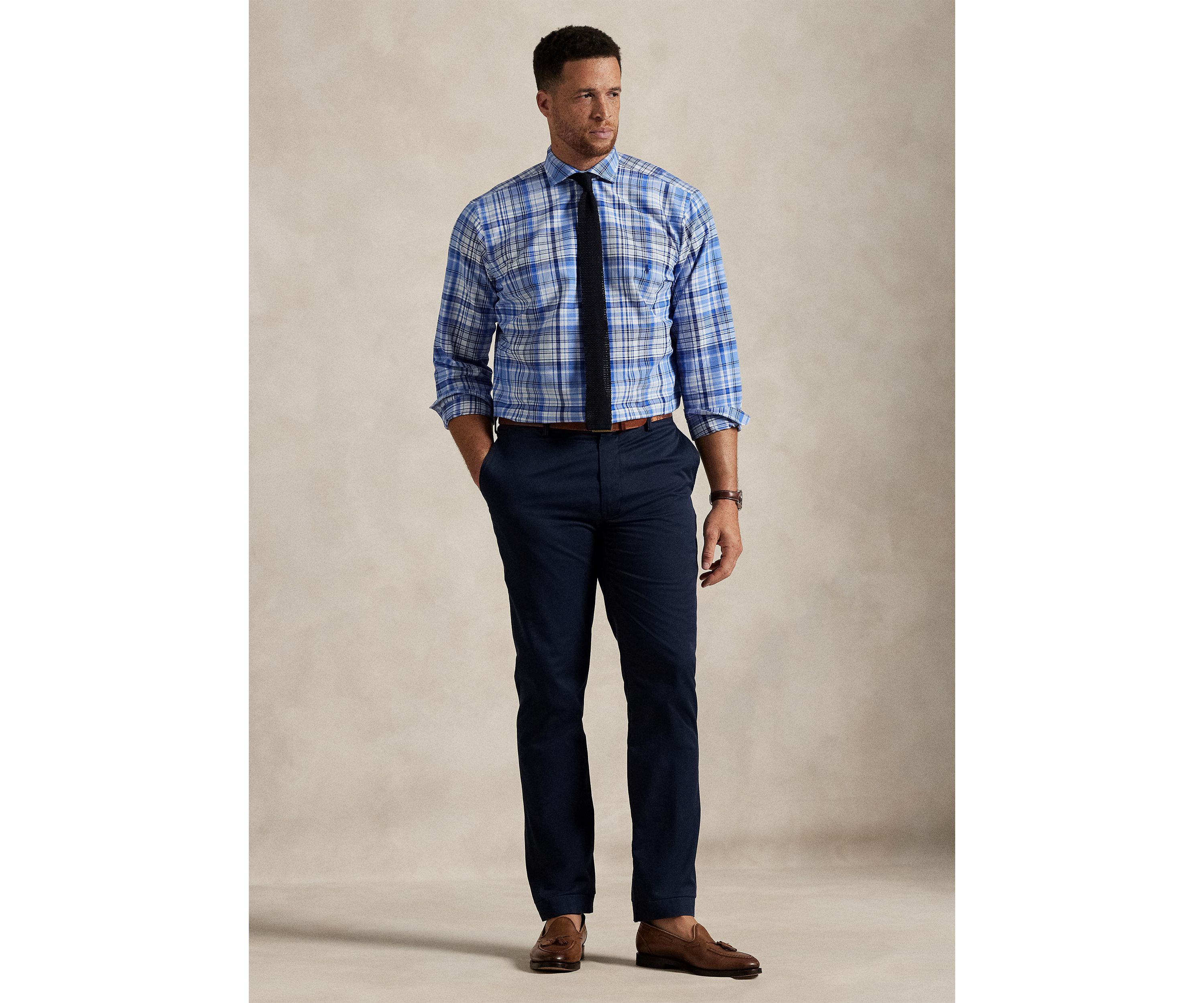 Big & Tall Plaid Oxford Shirt