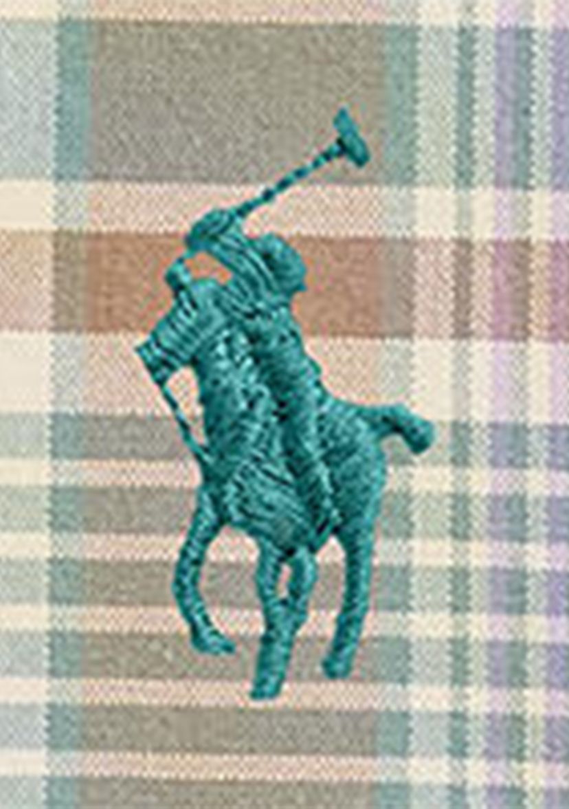 Big & Tall Plaid Oxford Camp Shirt