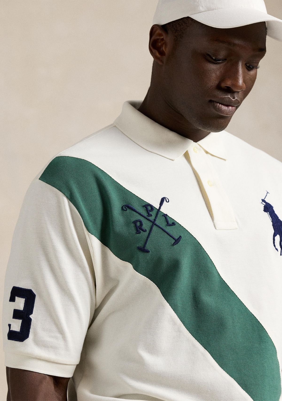 Big & Tall Big Pony Mesh Polo Shirt