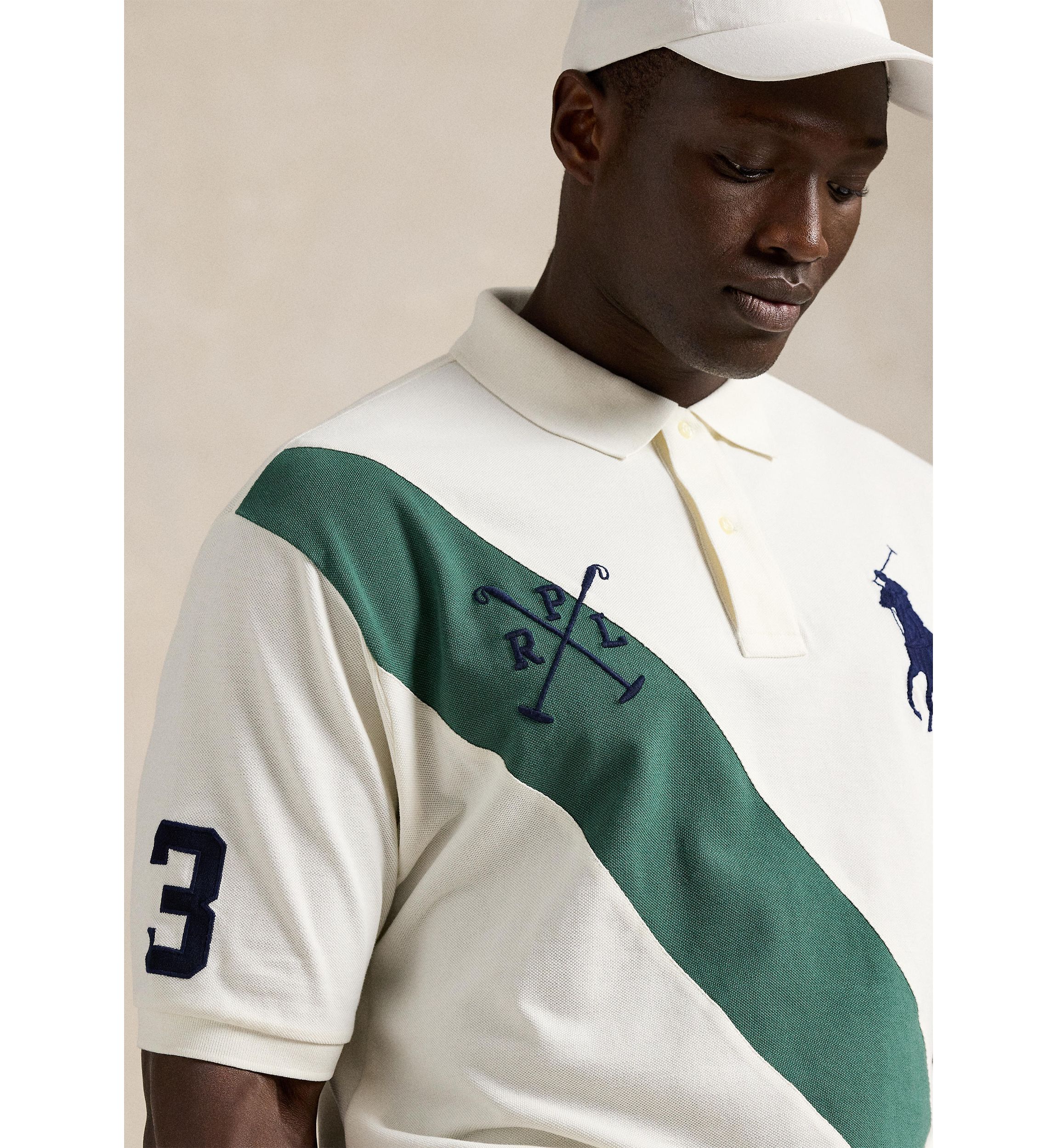 Big & Tall Big Pony Mesh Polo Shirt