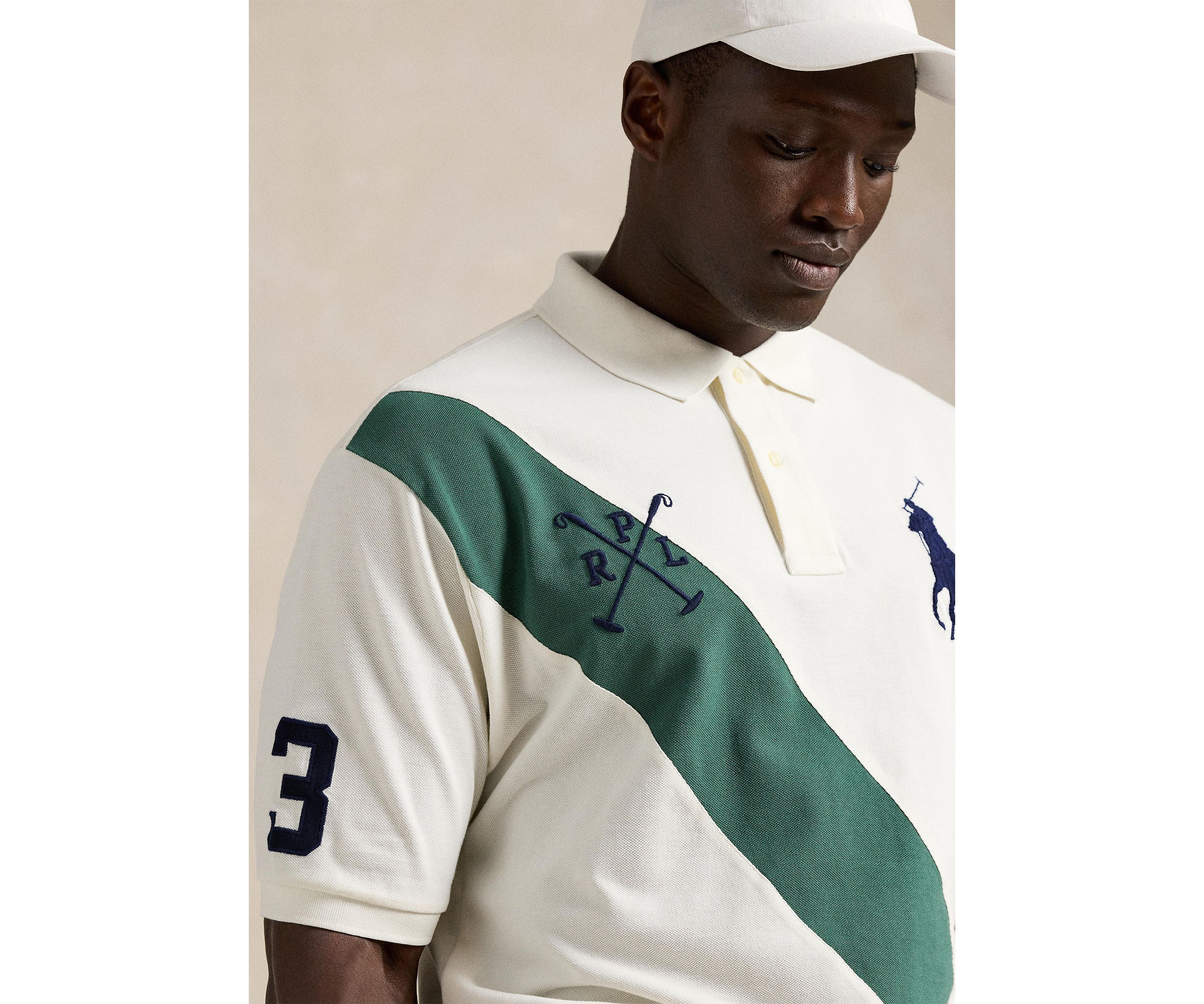 Big & Tall Big Pony Mesh Polo Shirt