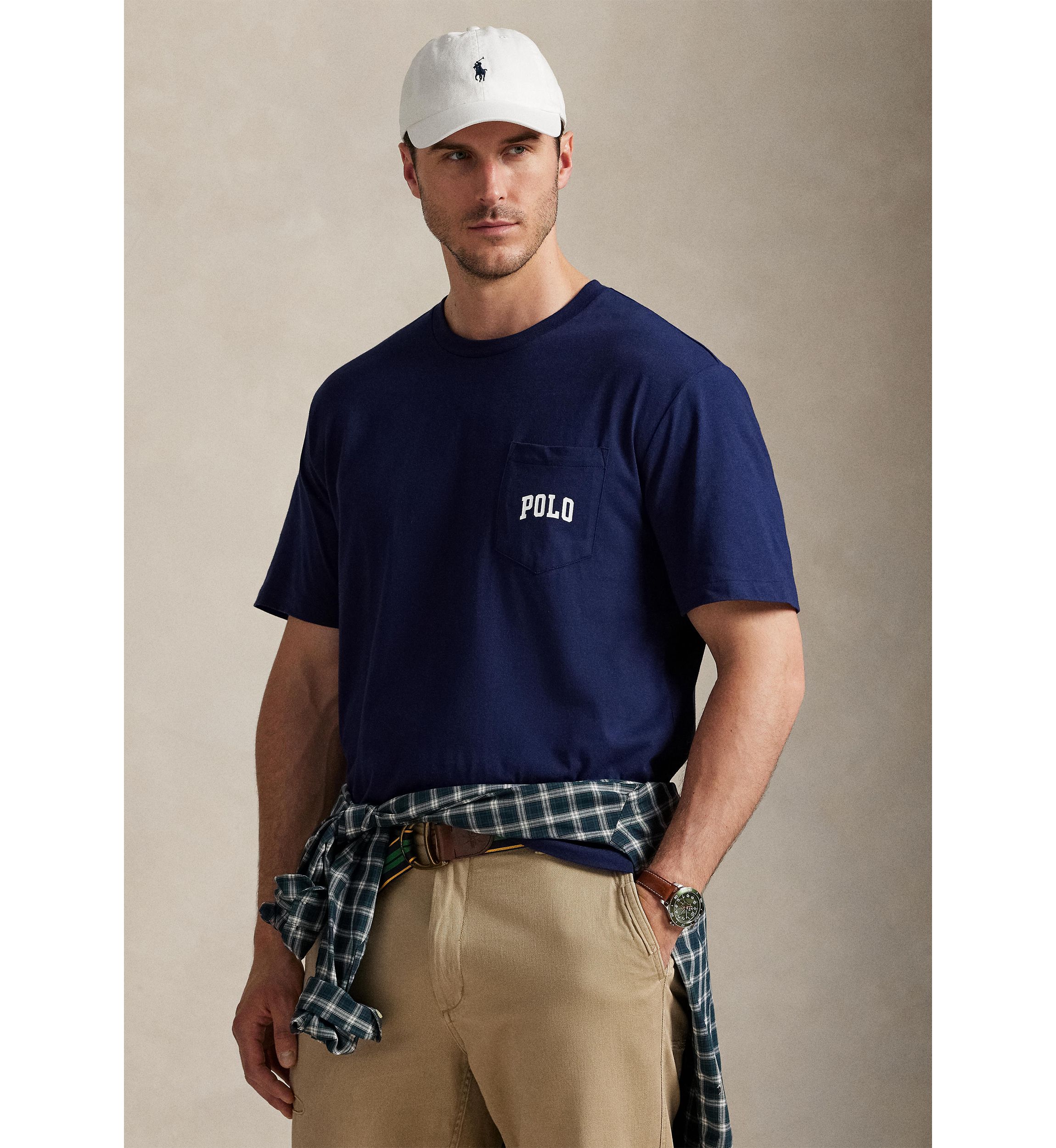 Big & Tall Polo Bear Jersey T-Shirt