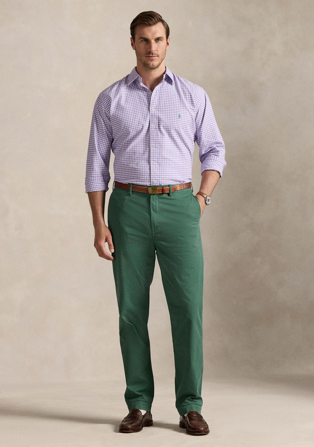 Big & Tall Gingham Oxford Shirt