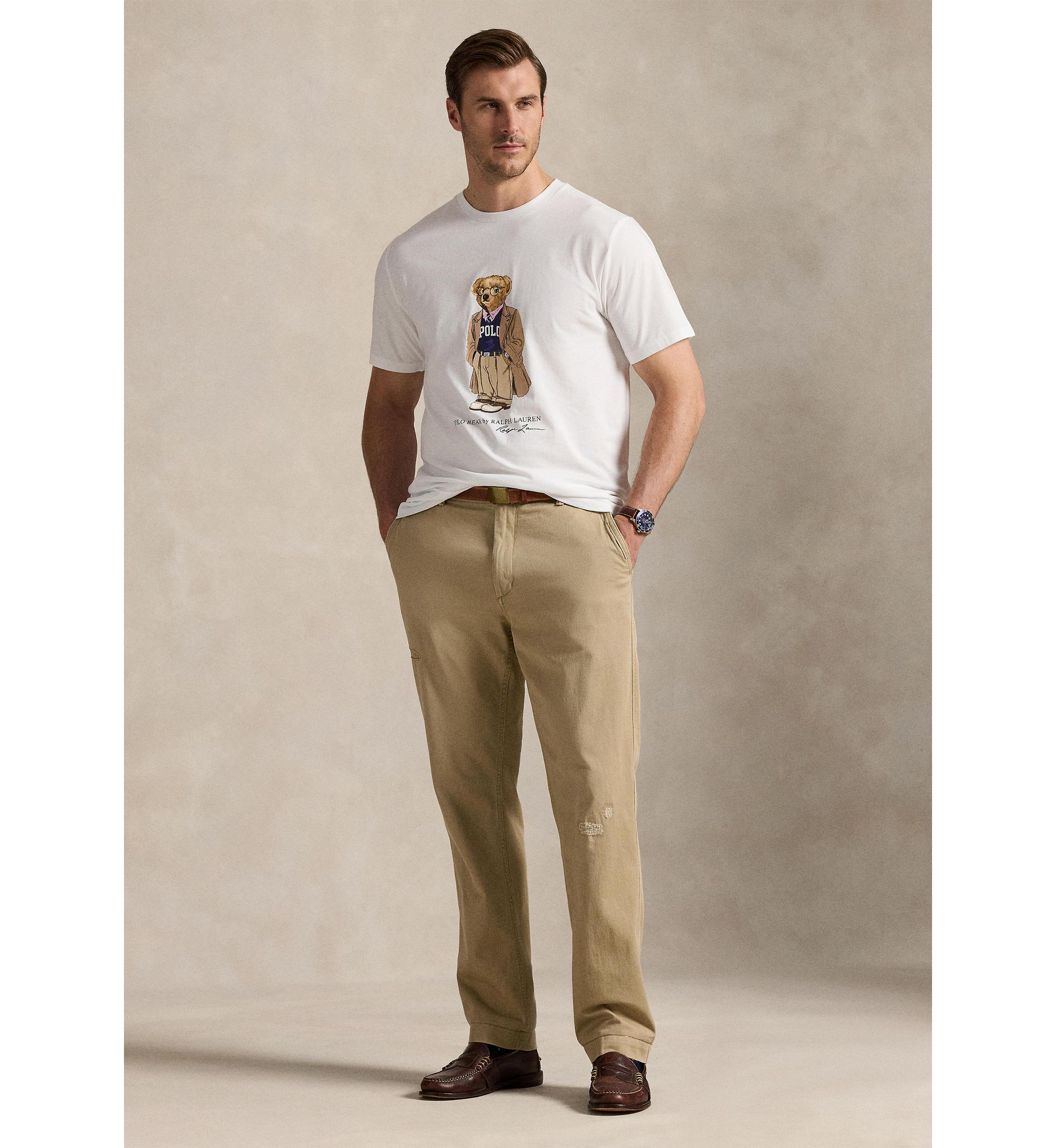 Big & Tall Polo Bear Jersey Graphic T-Shirt