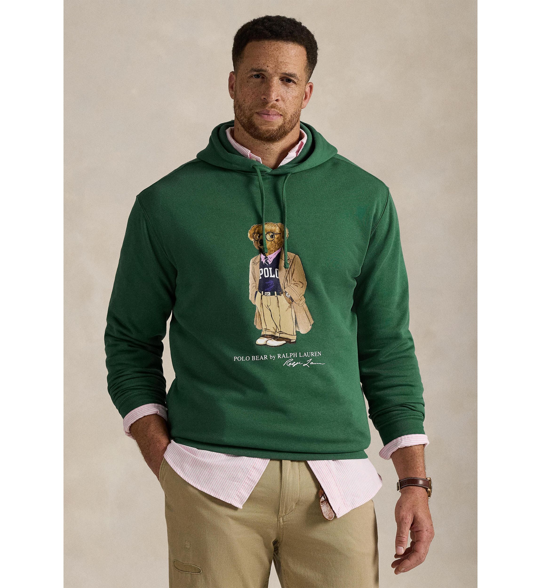 Big & Tall Polo Bear Fleece Hoodie