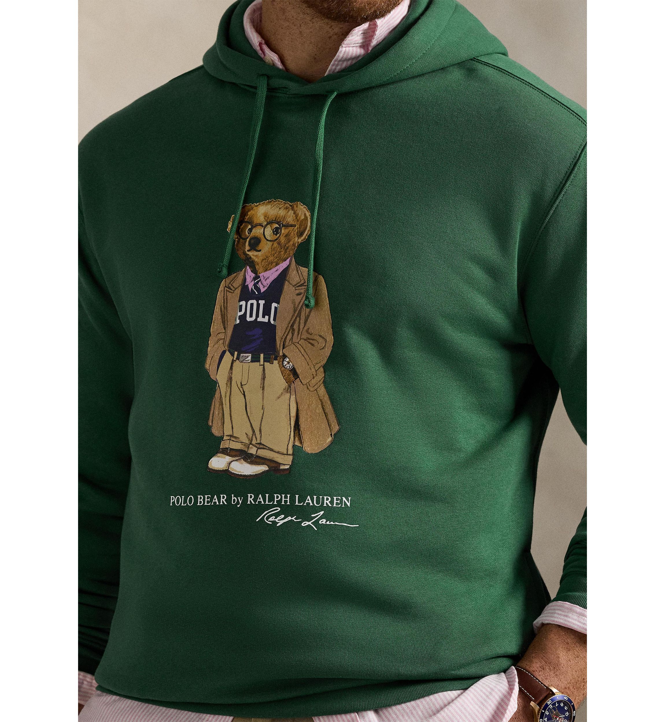 Big & Tall Polo Bear Fleece Hoodie