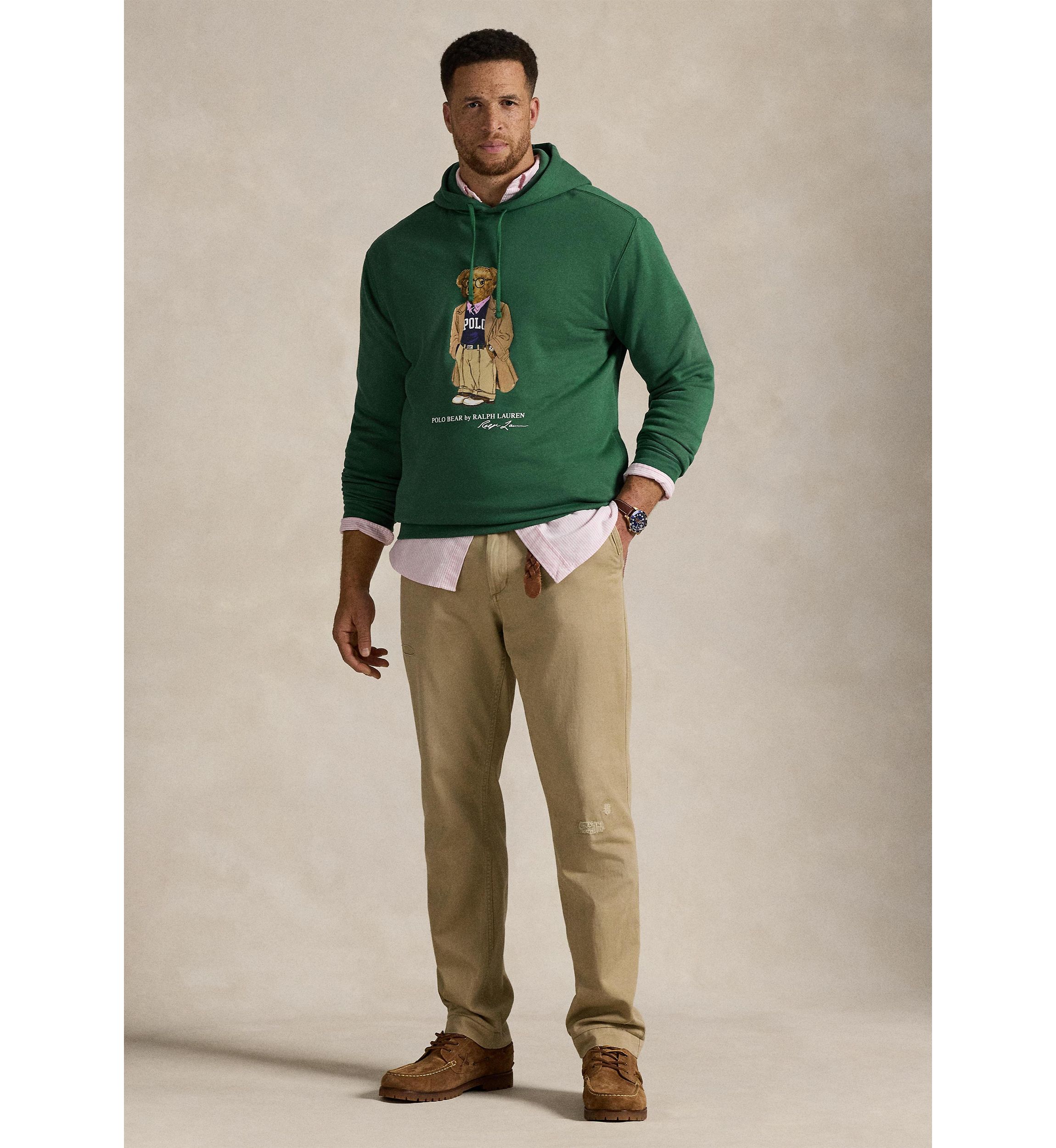 Big & Tall Polo Bear Fleece Hoodie