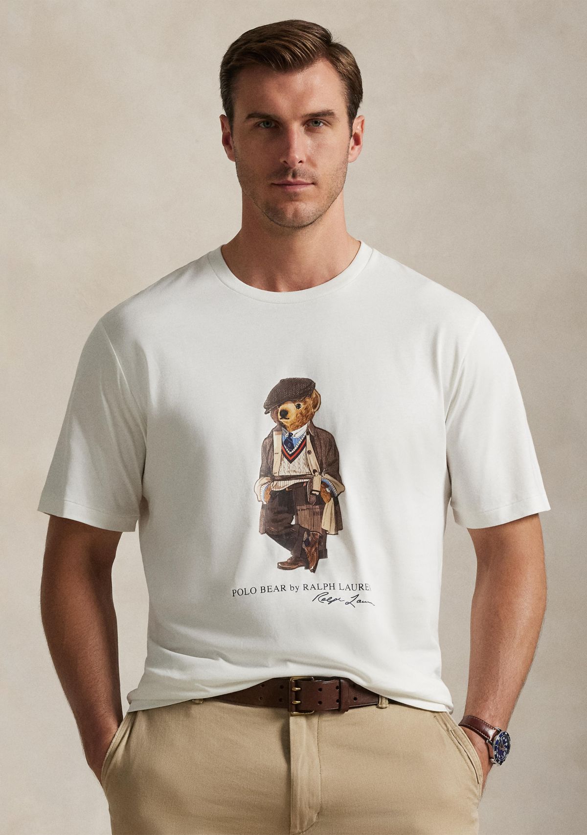 Big & Tall Polo Bear Jersey T-Shirt