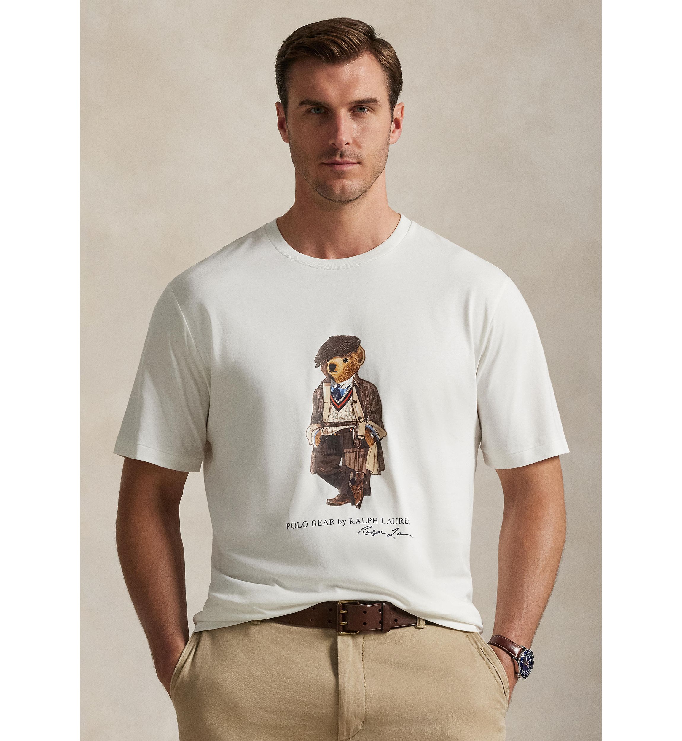 Big & Tall Polo Bear Jersey T-Shirt