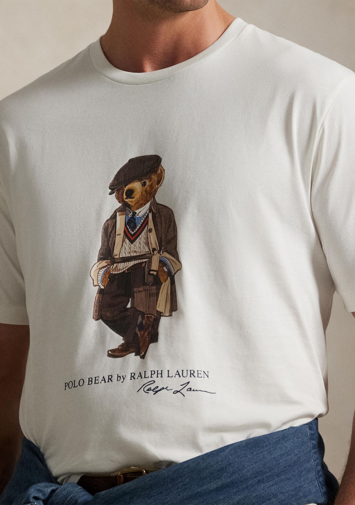 Big & Tall Polo Bear Jersey T-Shirt