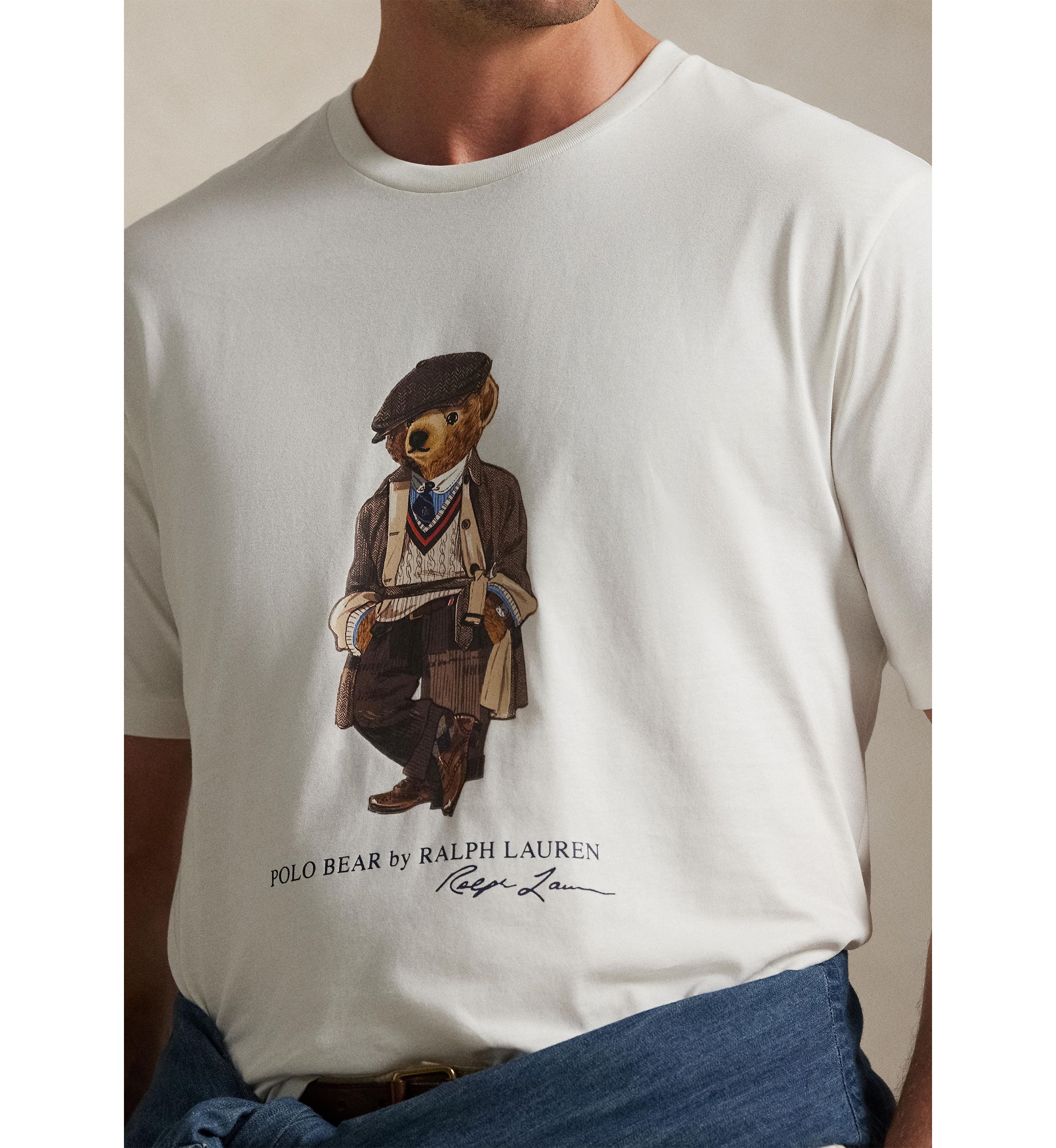 Big & Tall Polo Bear Jersey T-Shirt