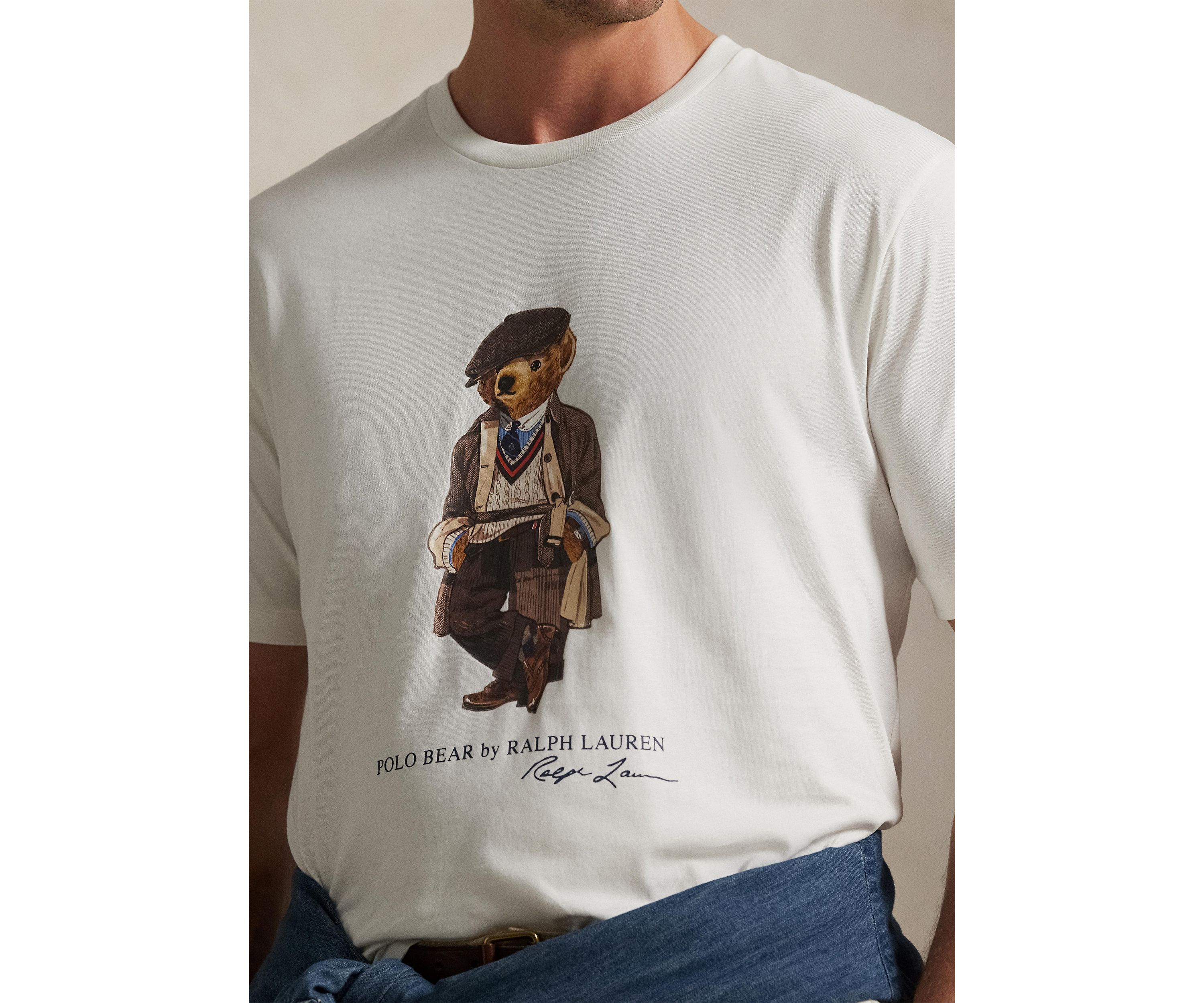 Big & Tall Polo Bear Jersey T-Shirt