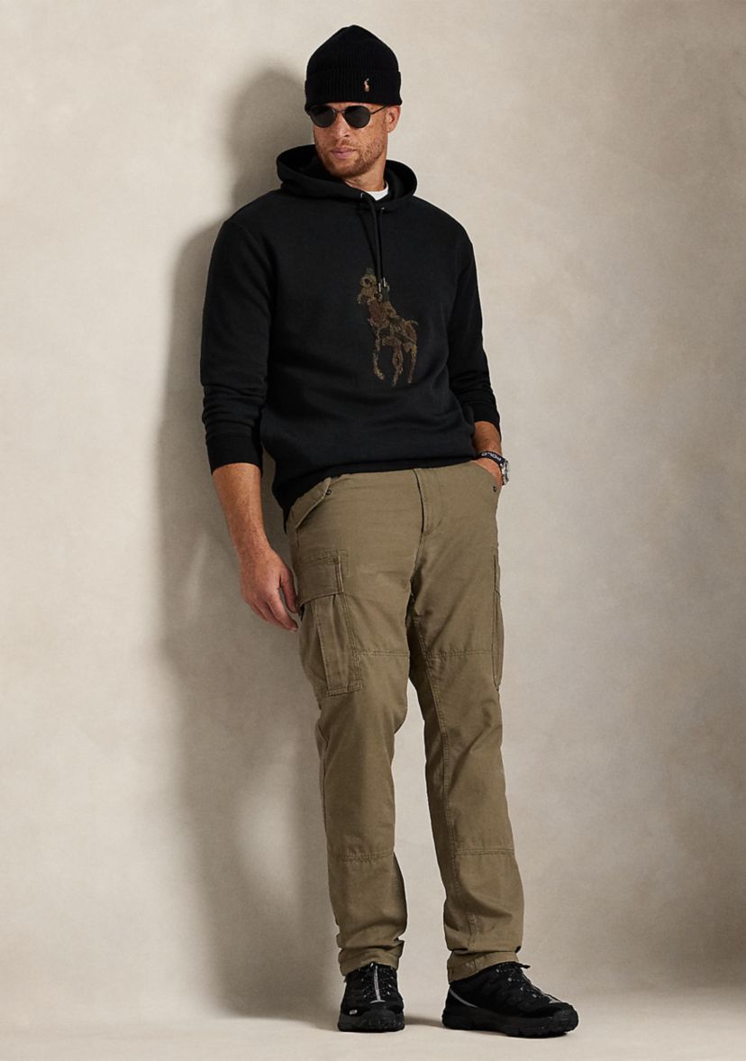 Big & Tall Camo Big Pony Double-Knit Hoodie