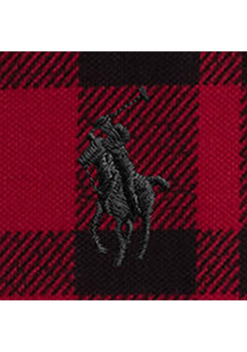 Big & Tall Plaid Mesh Polo Shirt