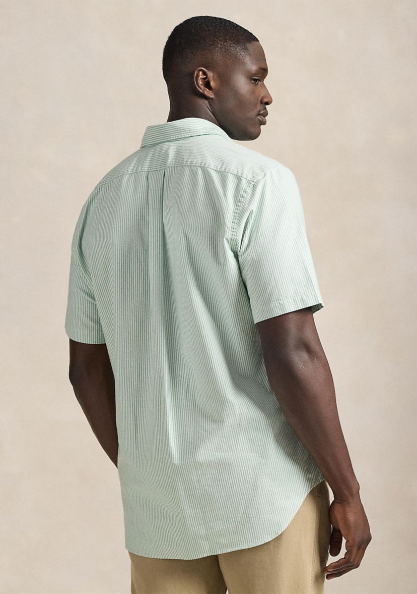 Big & Tall Striped Oxford Shirt