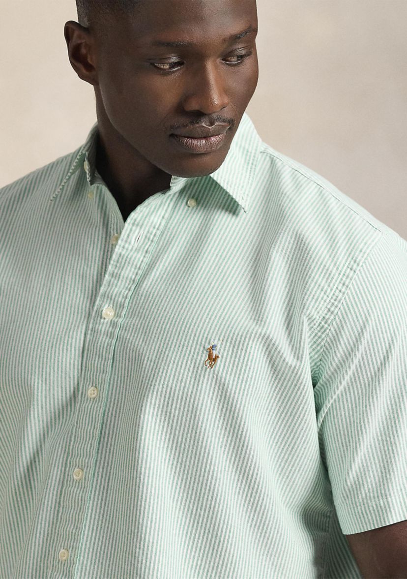 Big & Tall Striped Oxford Shirt