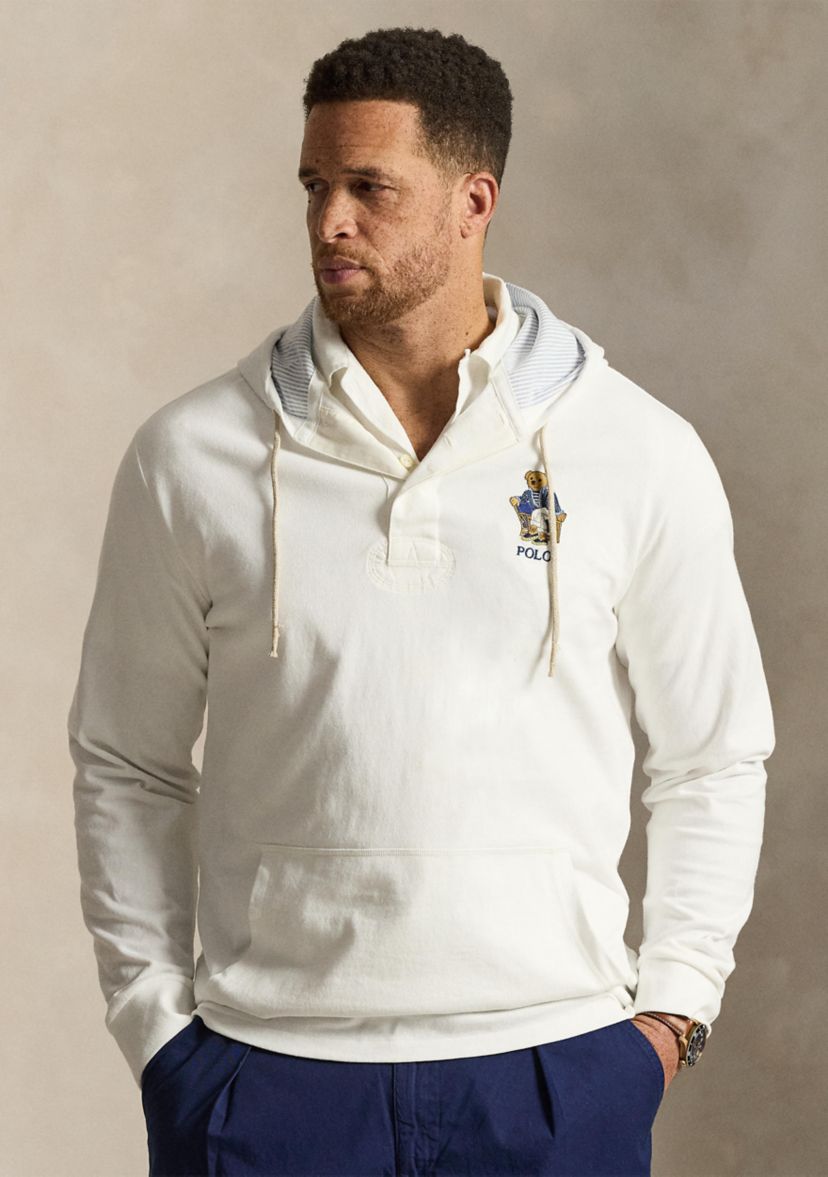 Polo Ralph Lauren Big & Tall Polo Bear Jersey Hoodie | Belk