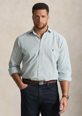 Polo Ralph Lauren Men's Big & Tall Tattersall Oxford Shirt