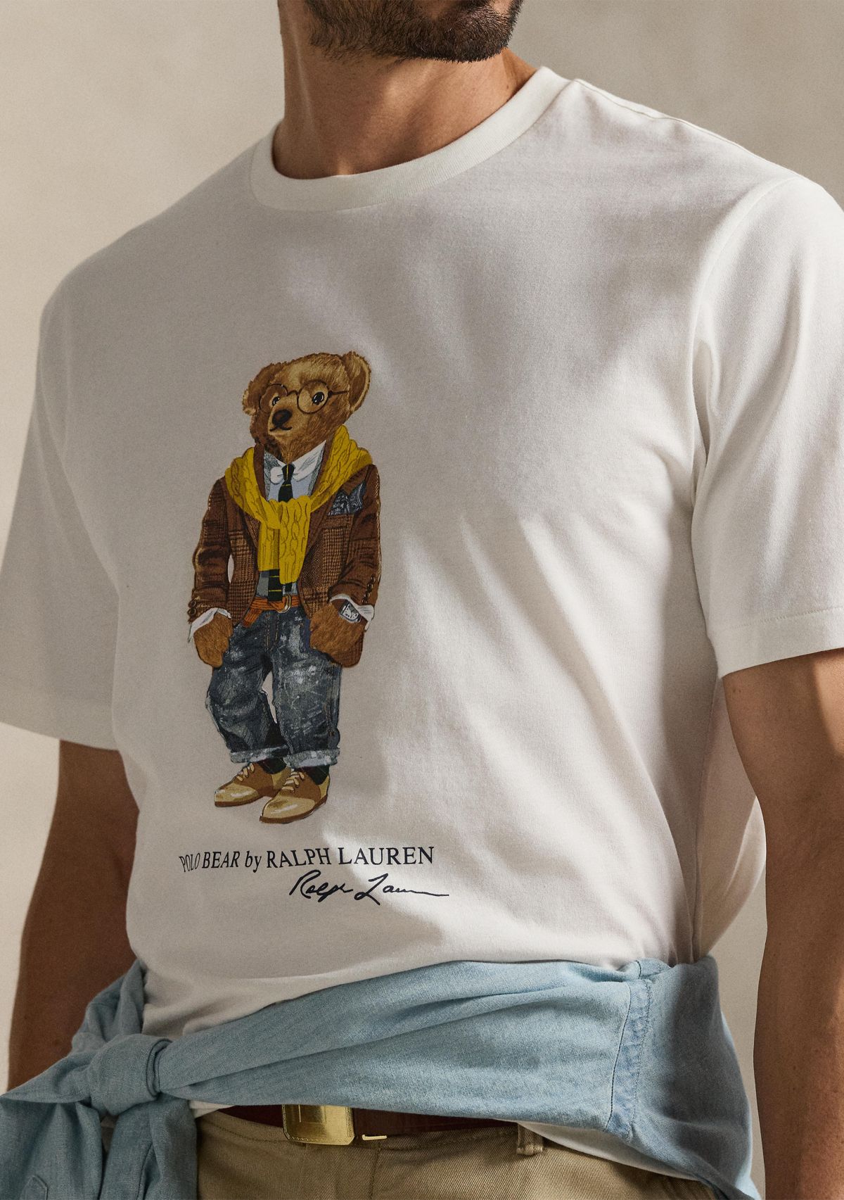 Big & Tall Polo Bear Jersey T-Shirt