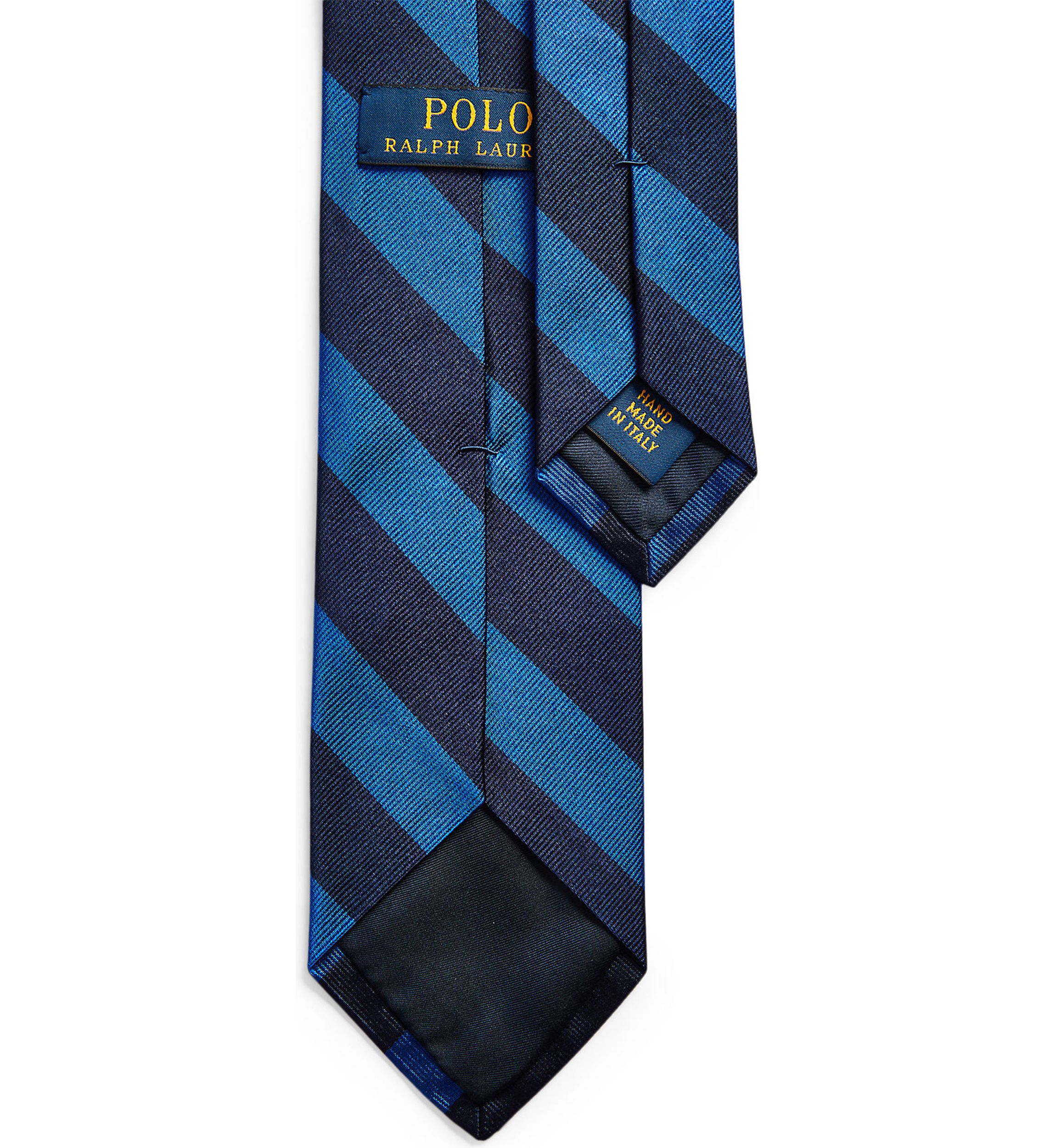 Striped Silk Repp Narrow Tie