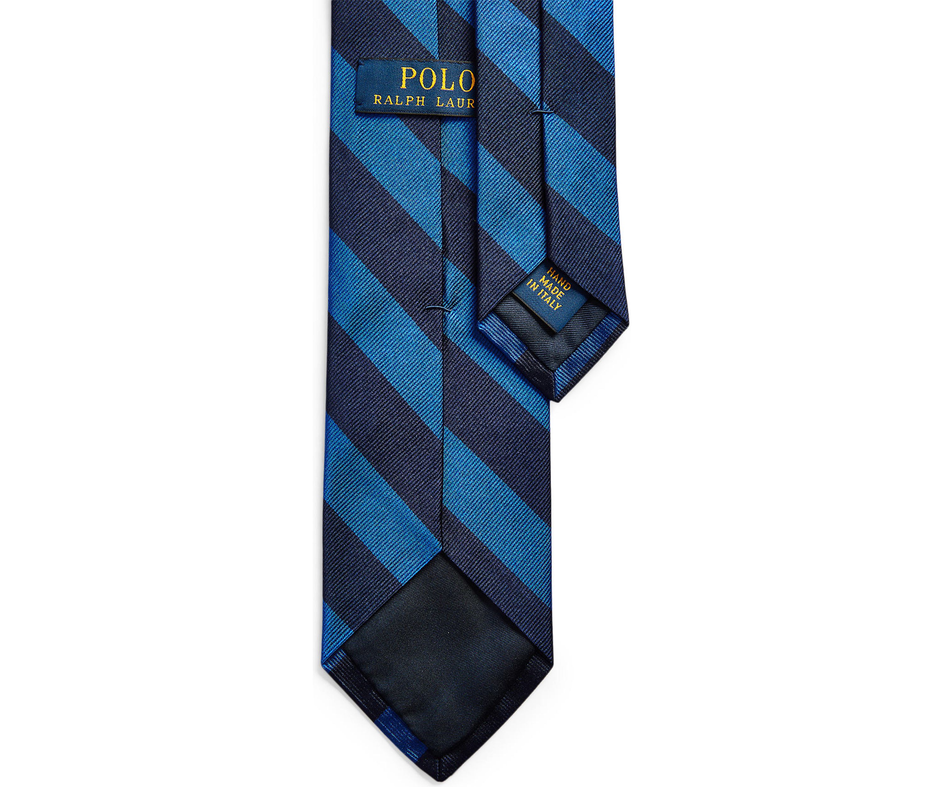 Striped Silk Repp Narrow Tie