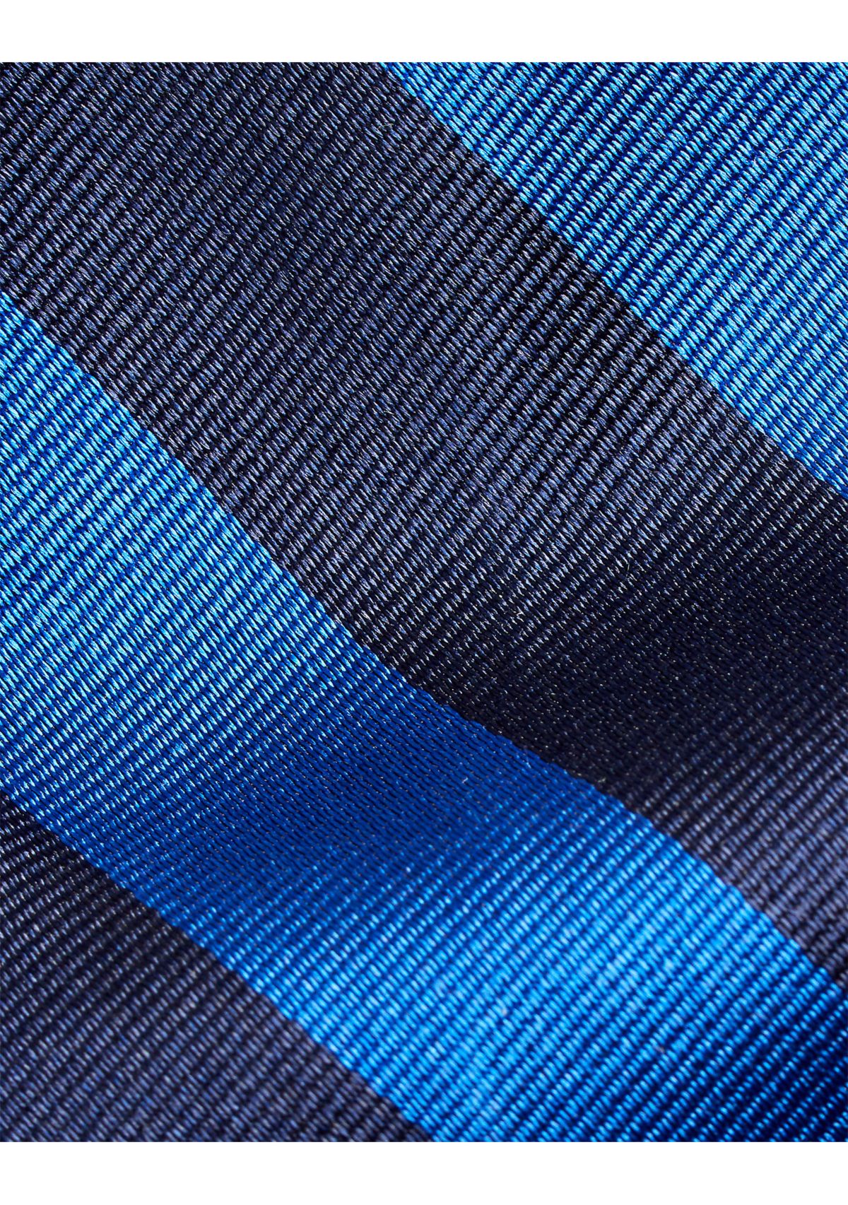 Striped Silk Repp Narrow Tie