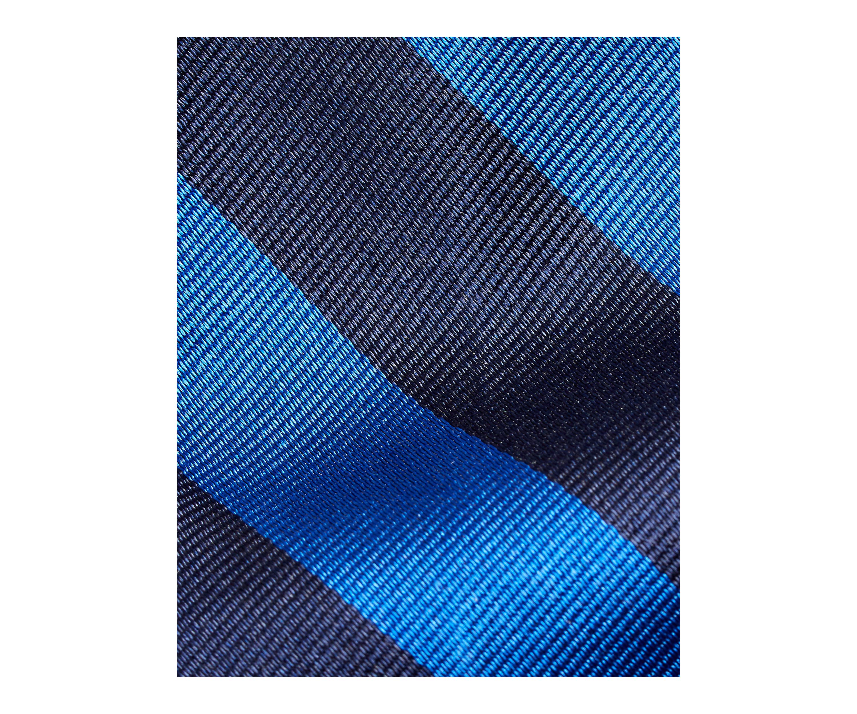 Striped Silk Repp Narrow Tie
