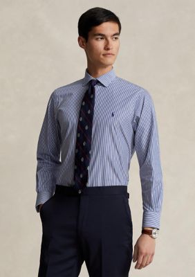 Polo Ralph Lauren Men's Poplin Stripe Button Down Shirt