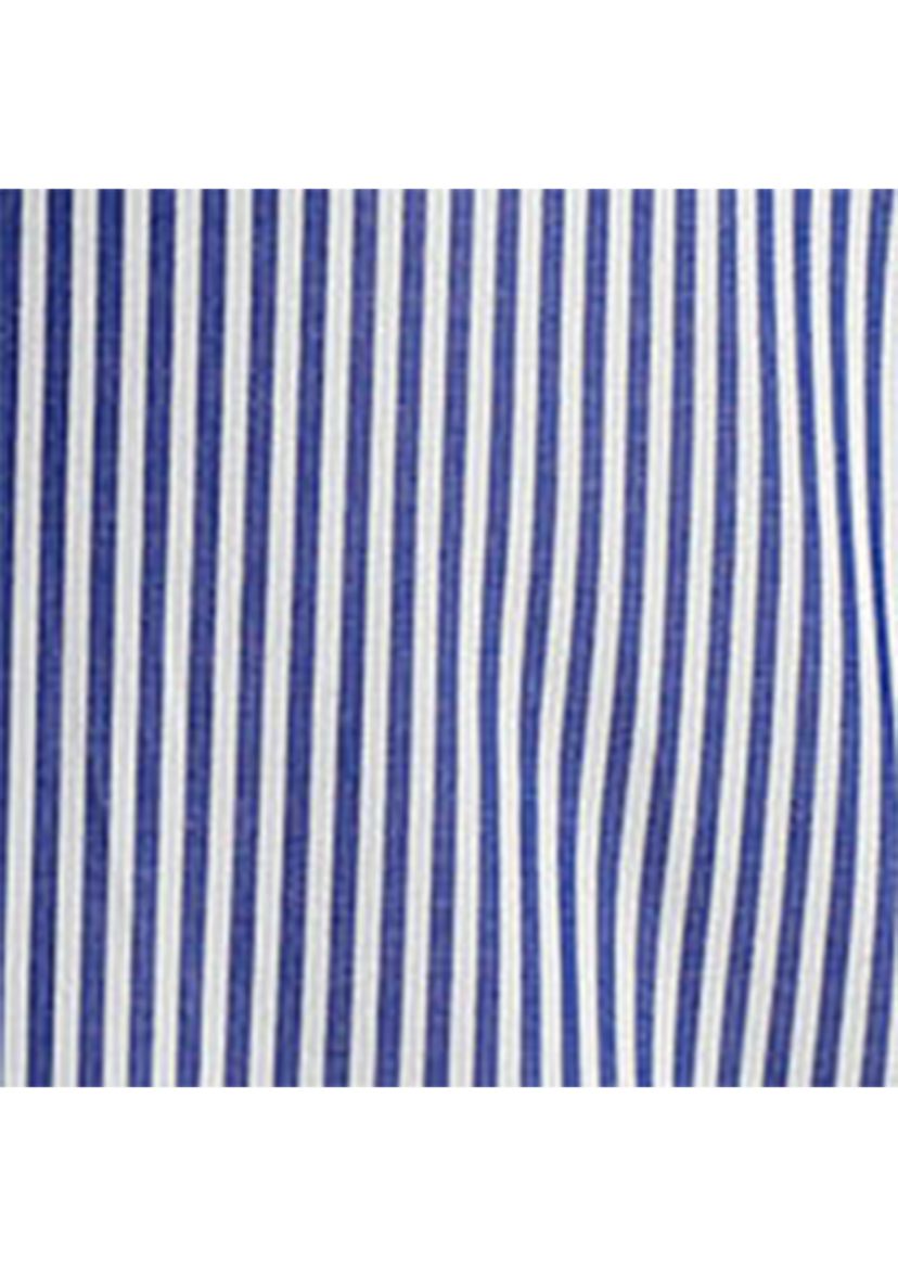 Poplin Stripe Button Down Shirt