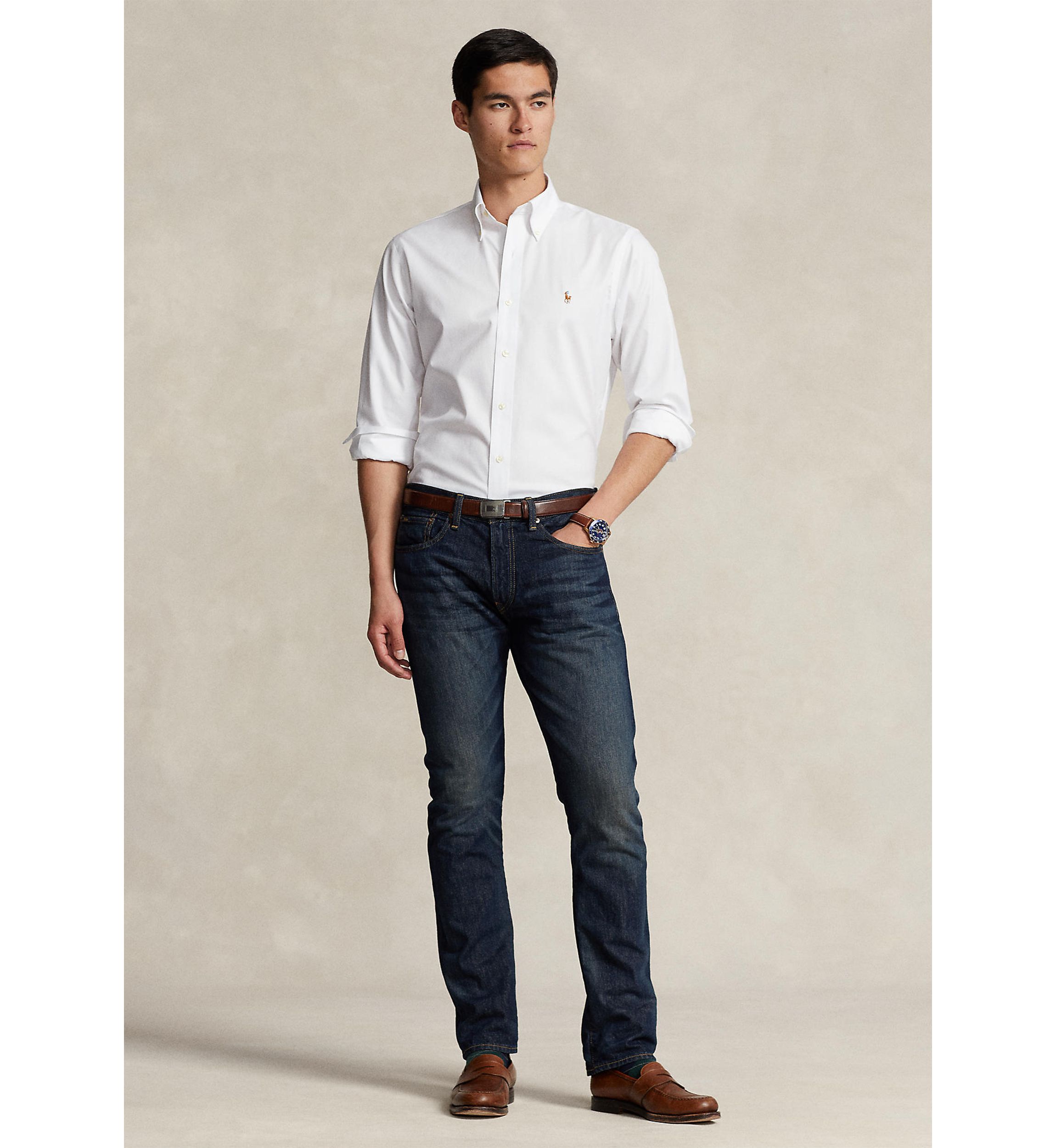 Pinpoint Classic Button Down Shirt