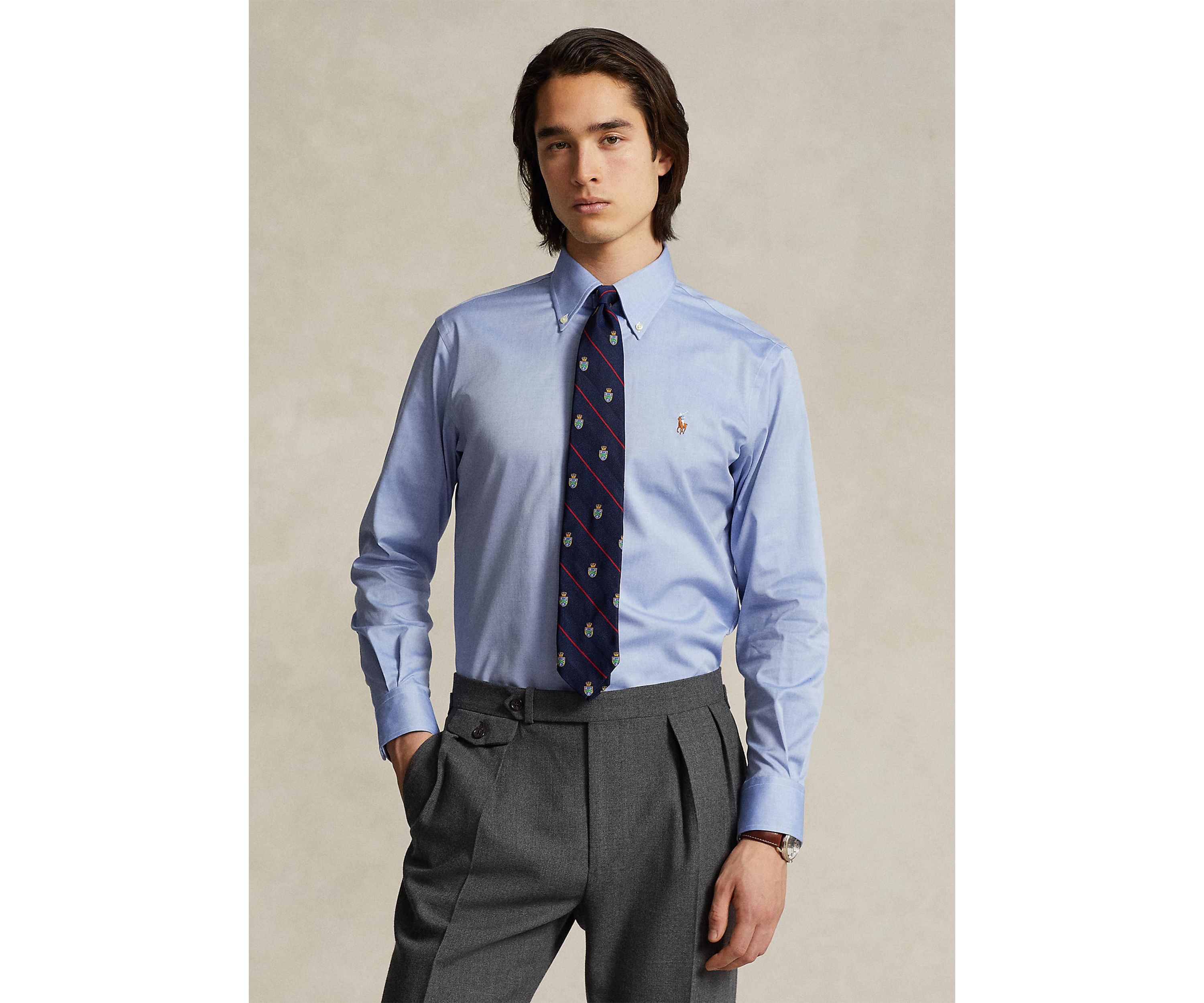Classic Fit Stretch Oxford Shirt